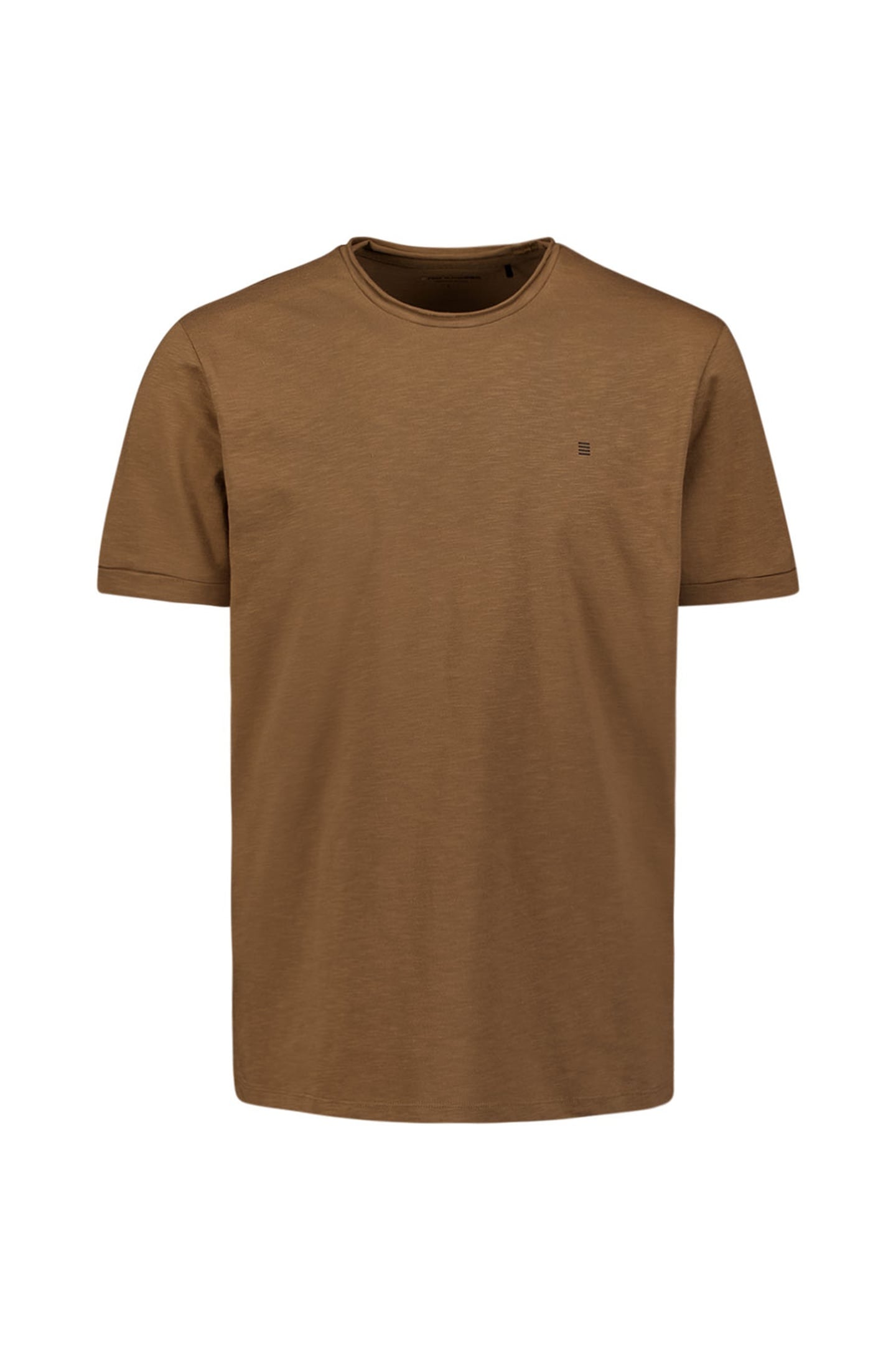 T-SHIRT CREWNECK SLUB CAMEL 5
