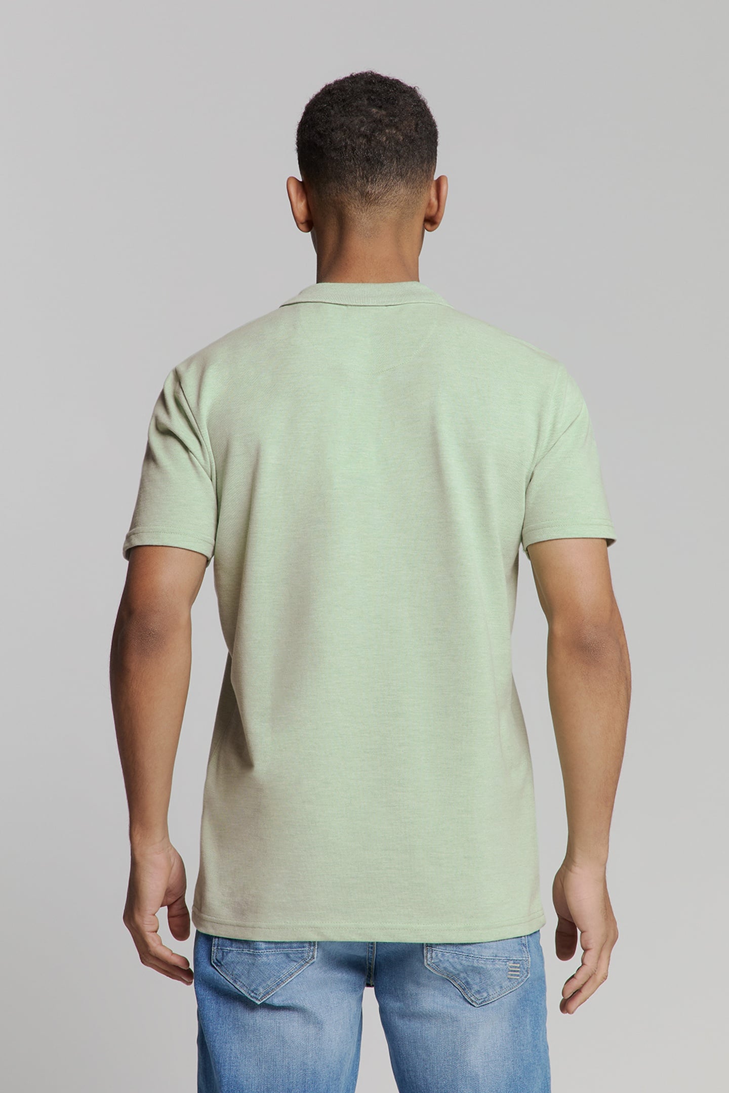 POLO MELANGE MINT 2