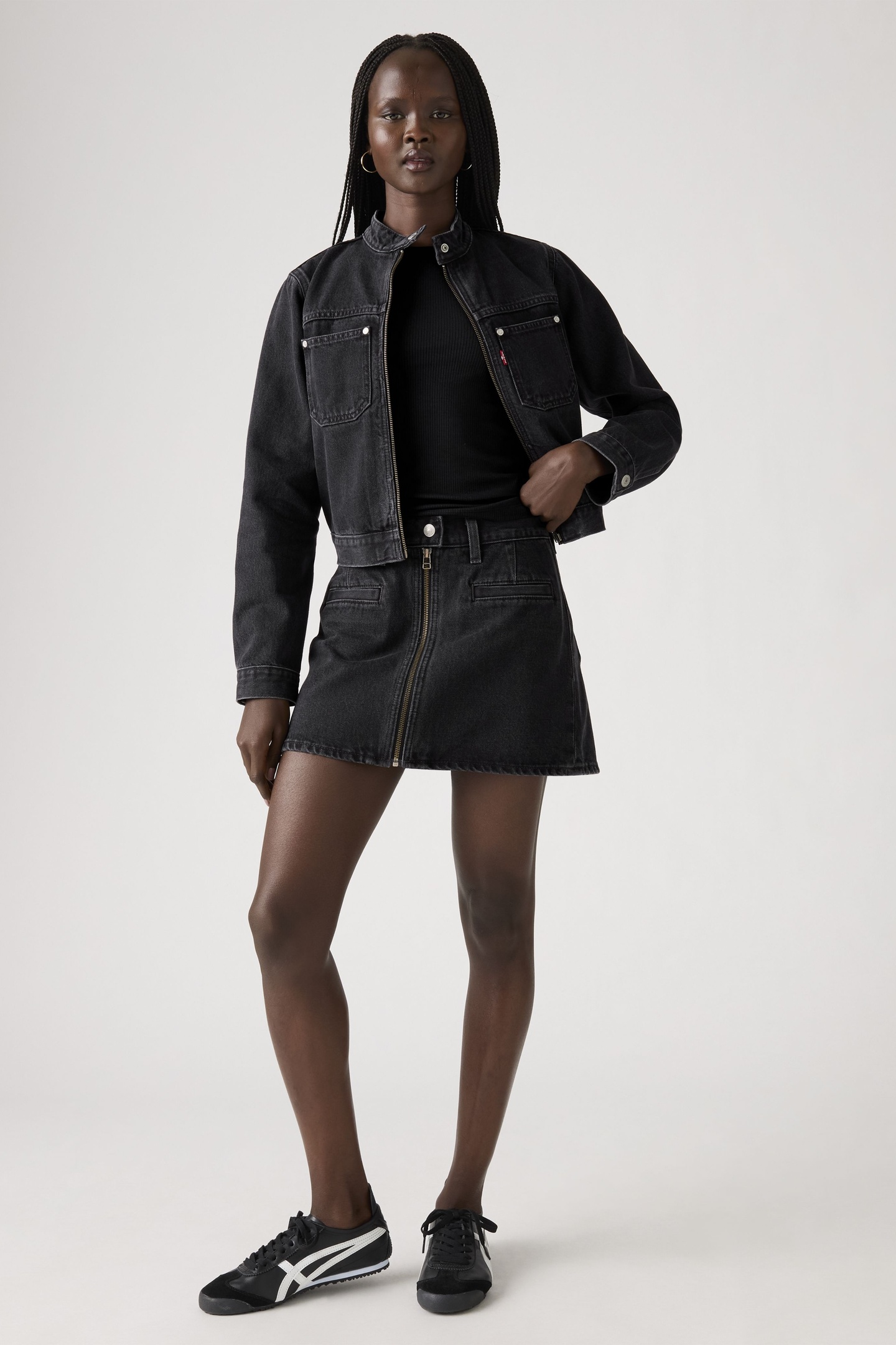 MOTO ICON SKIRT BLACK 3