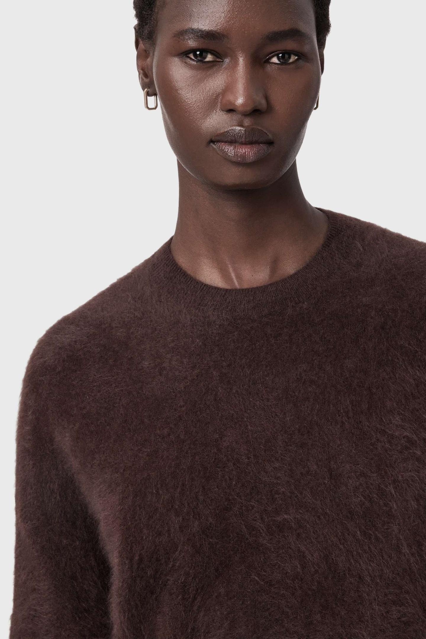 REBEL CREW NECK OXBLOOD RED 7