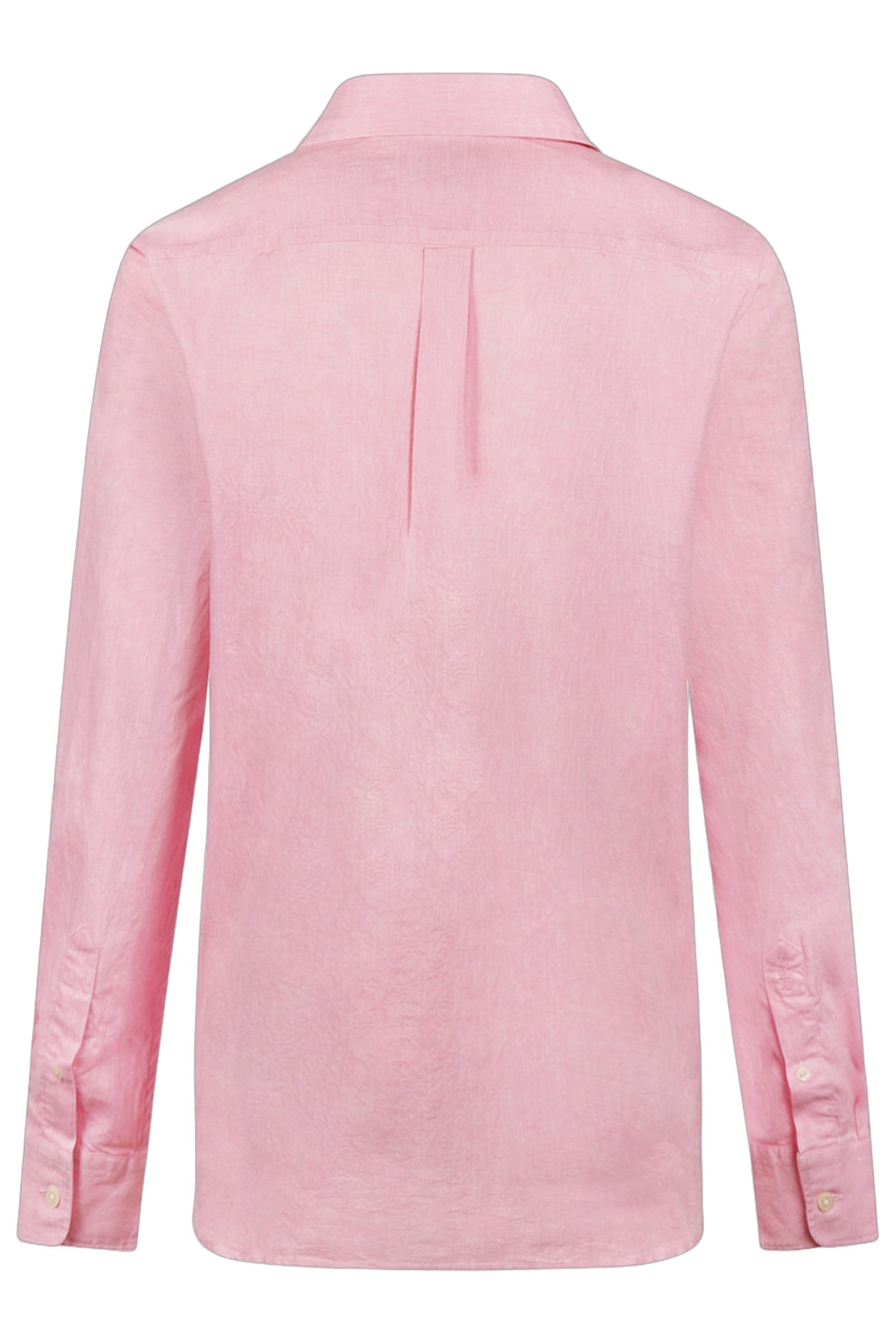 SOLID LINEN BLEND SHIRT LIGHT PINK 5