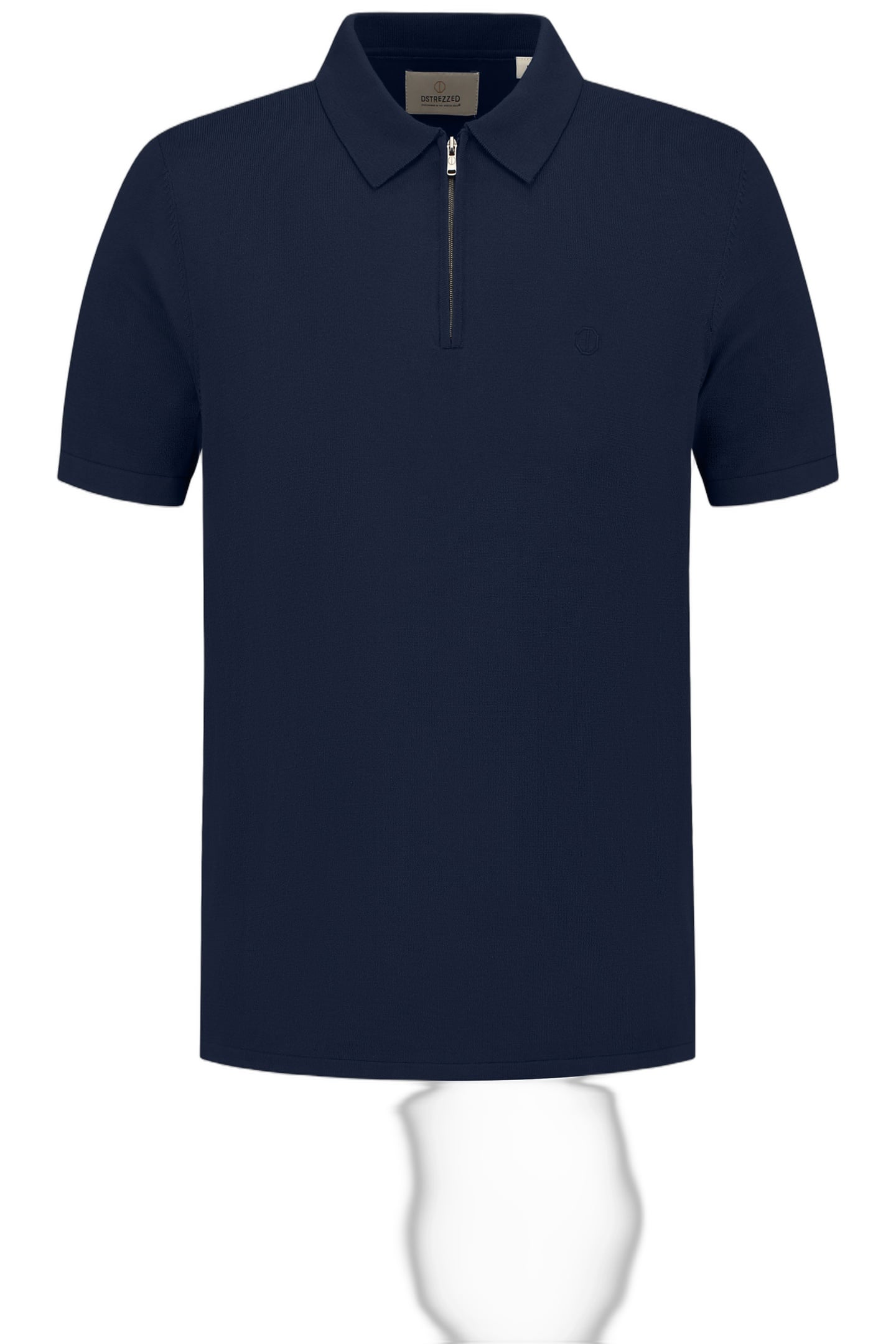 DS-DORIAN ZIP POLO DK. NAVY 5