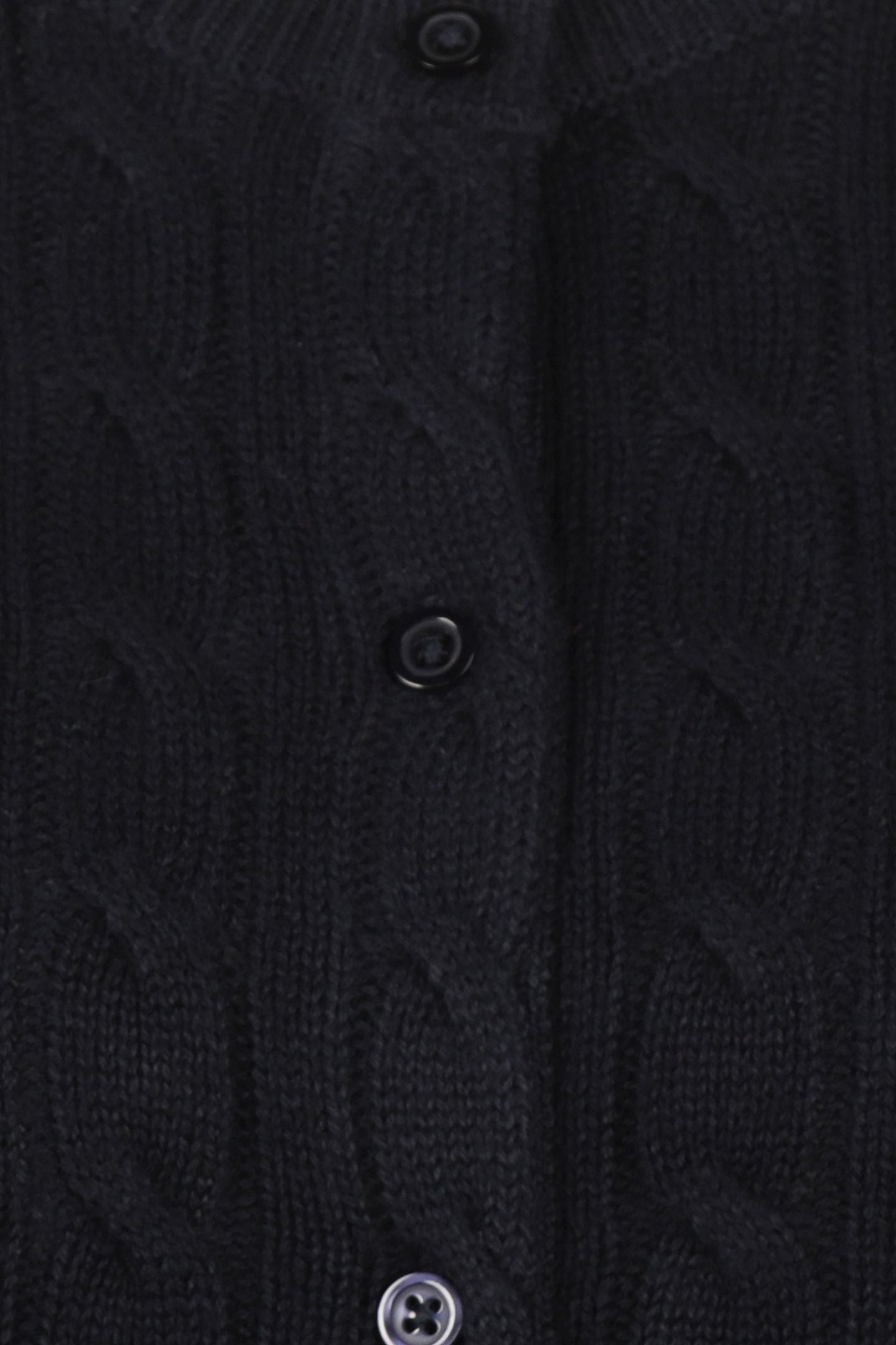 CABLE BUTTON CARDIGAN NAVY 5