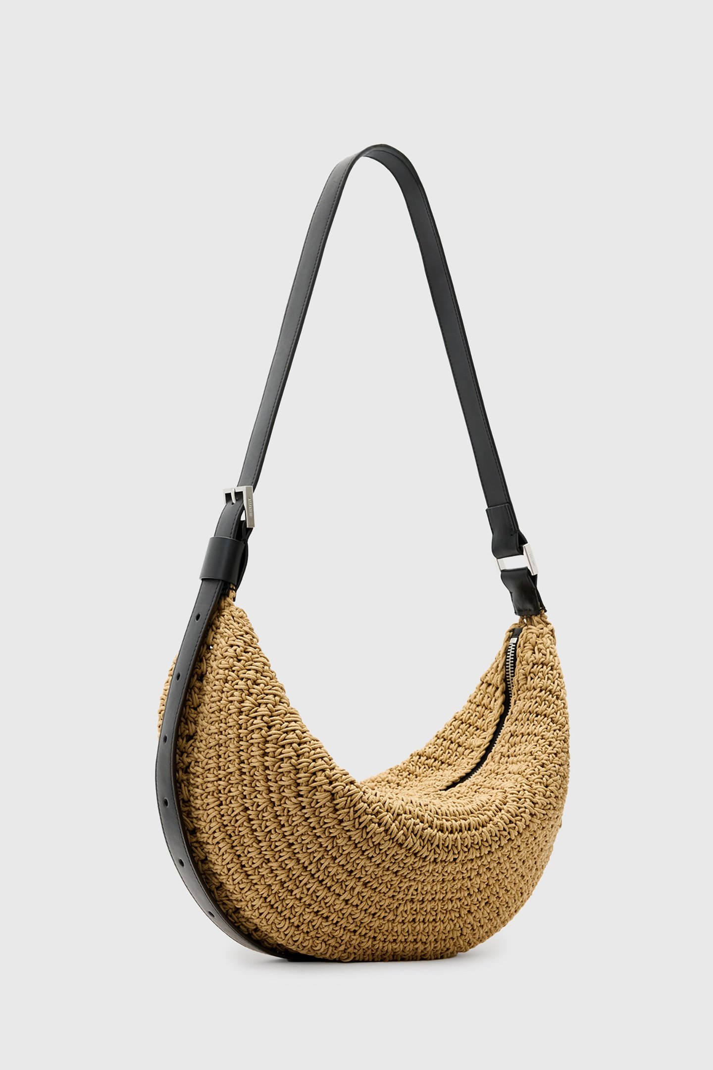 HALF MOON KNOT SHLDR NATURAL BROWN 3