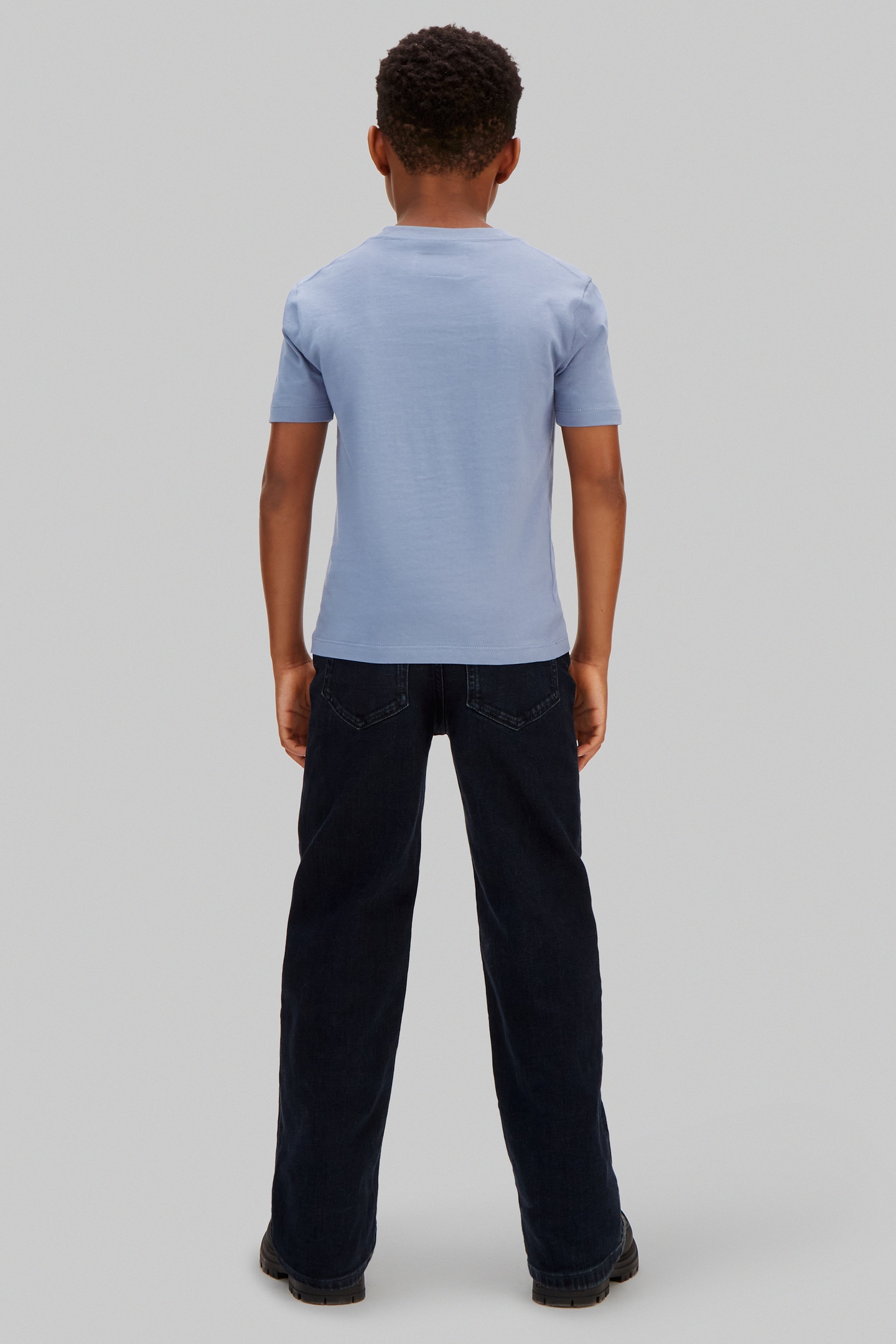 UNISEX MONO MINI BADGE REGULAR T-SHIRT INFINITY 4