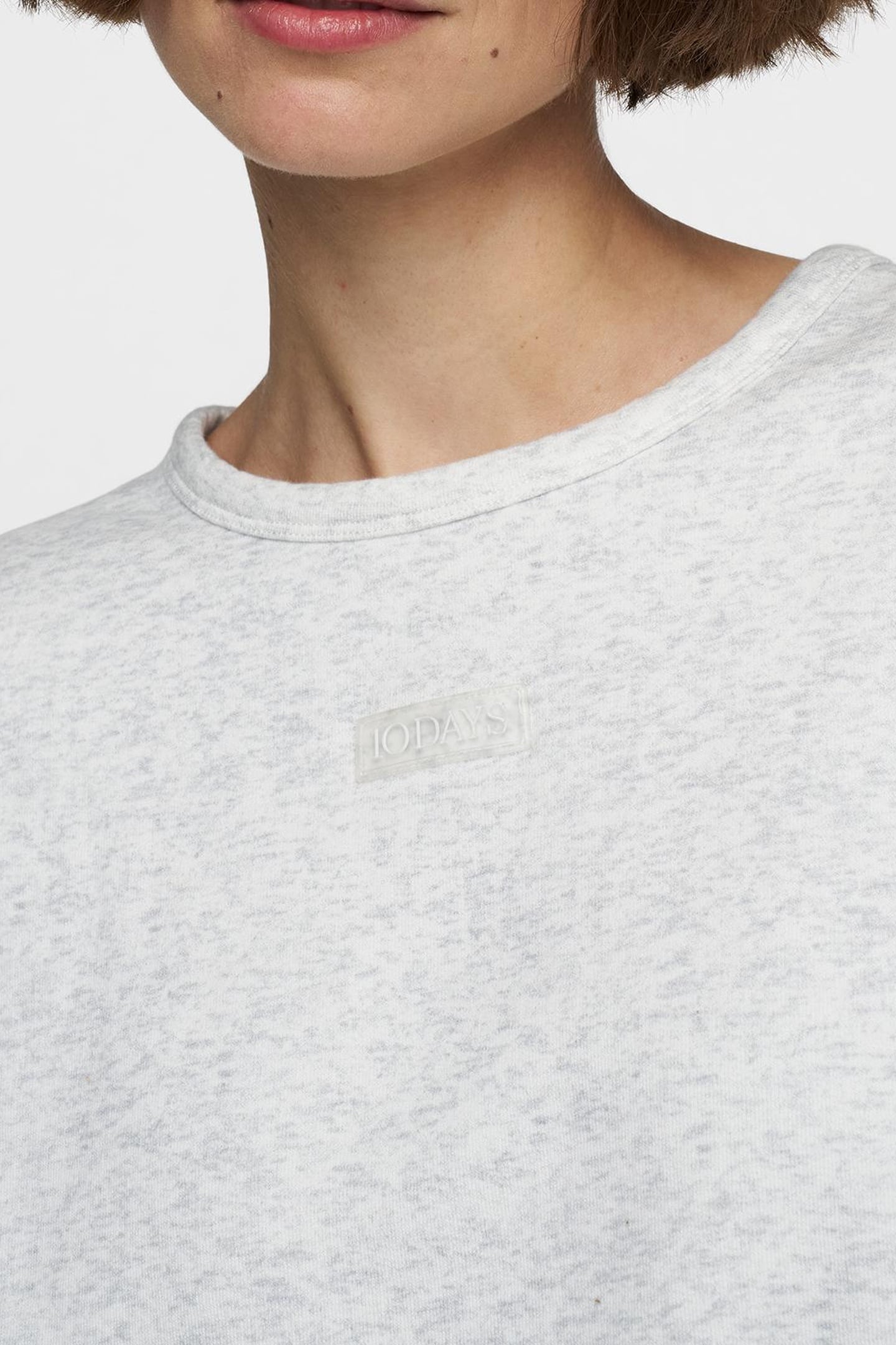 IGONE SWEATER WHITE MELEE 1