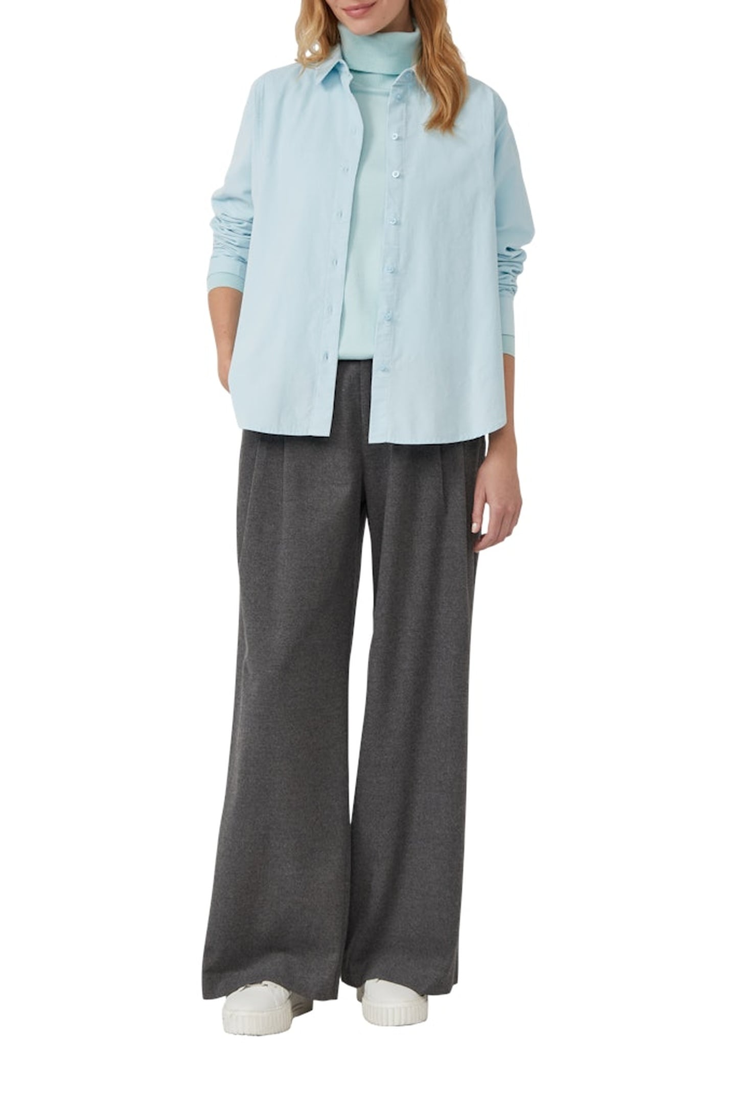 S.OLIVER BLOUSES BLUE-LIGHT 2