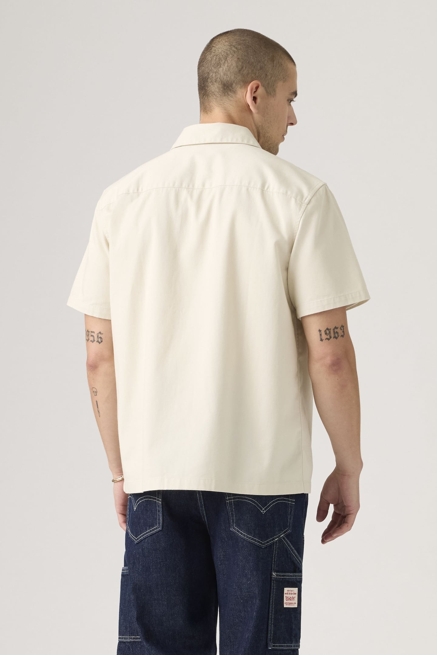 SHORT SLEEVE WORKER SHIRT GREY 3