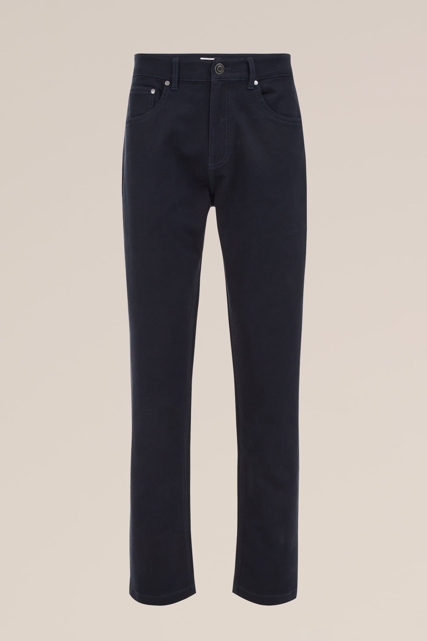 5-POCKET MID WAIST NAVY BLUE 4