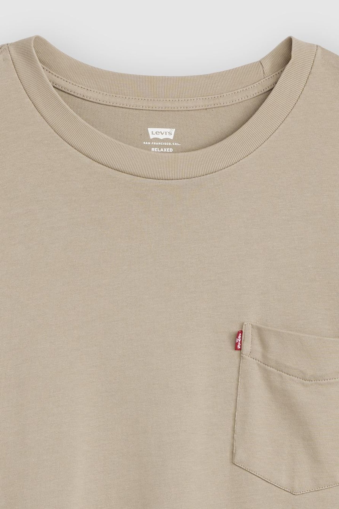 HEAVYWEIGHT POCKET TEE BEIGE 7