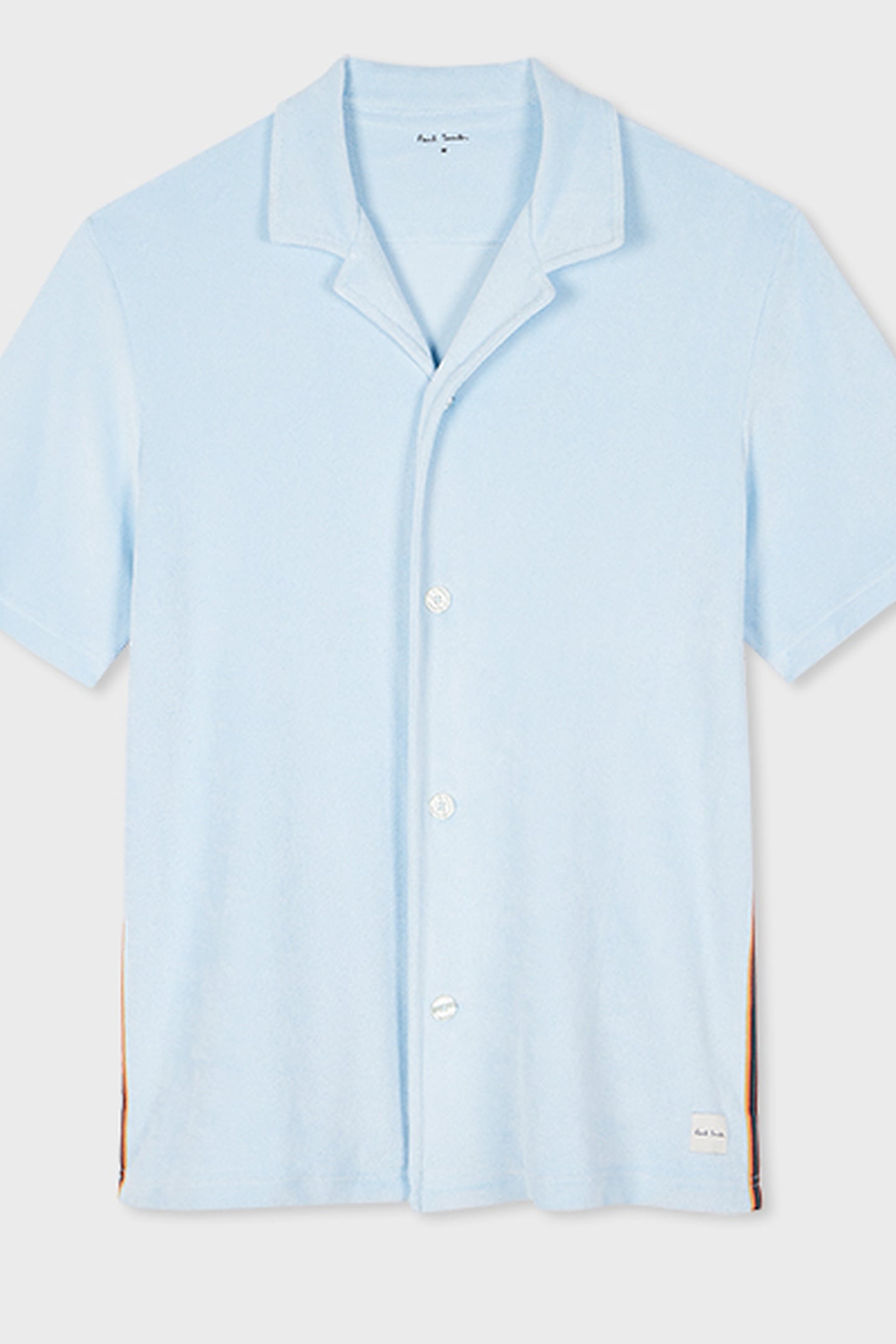 SHIRT SS TOWEL STRIPE LIGHT BLUE 5