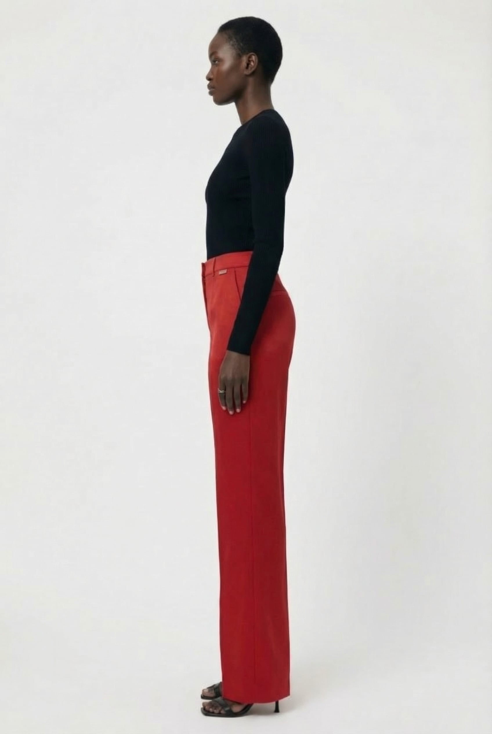 STEFANIE PANTS BREAZY RED 3
