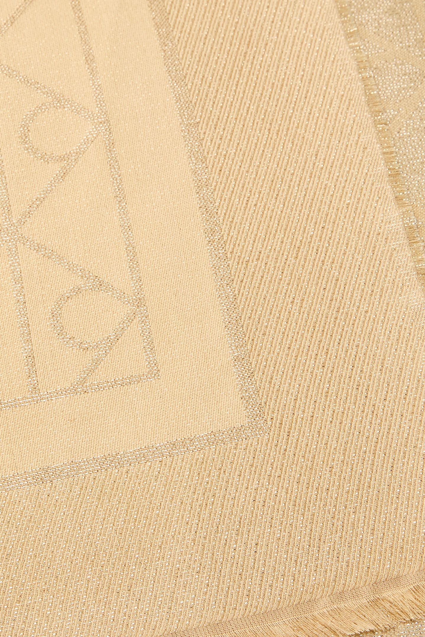 EMBLEM SHINE SIGNATURE SCARF PARSNIP 3