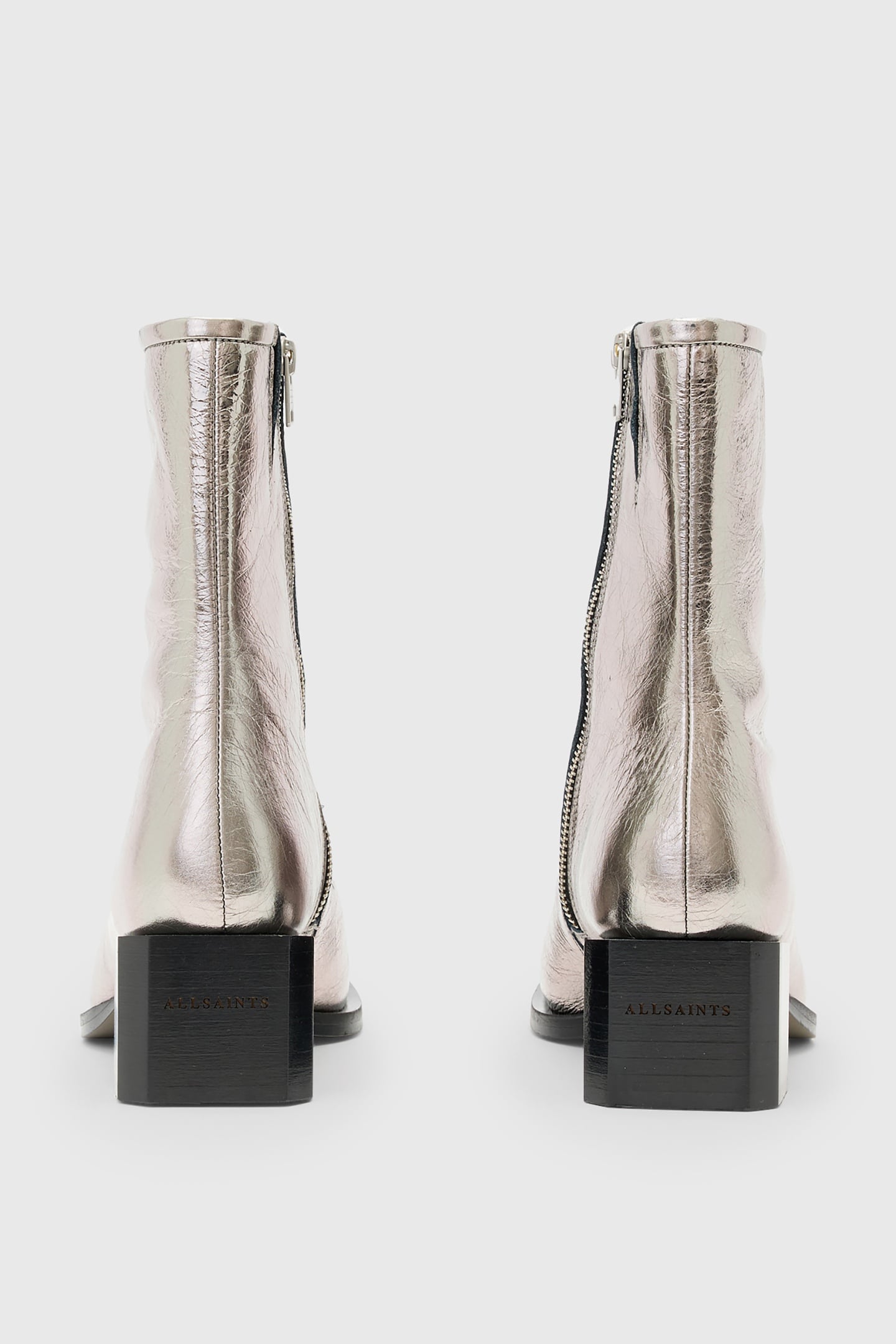 AVRIL METALLIC BOOT GUNMETAL GREY 4