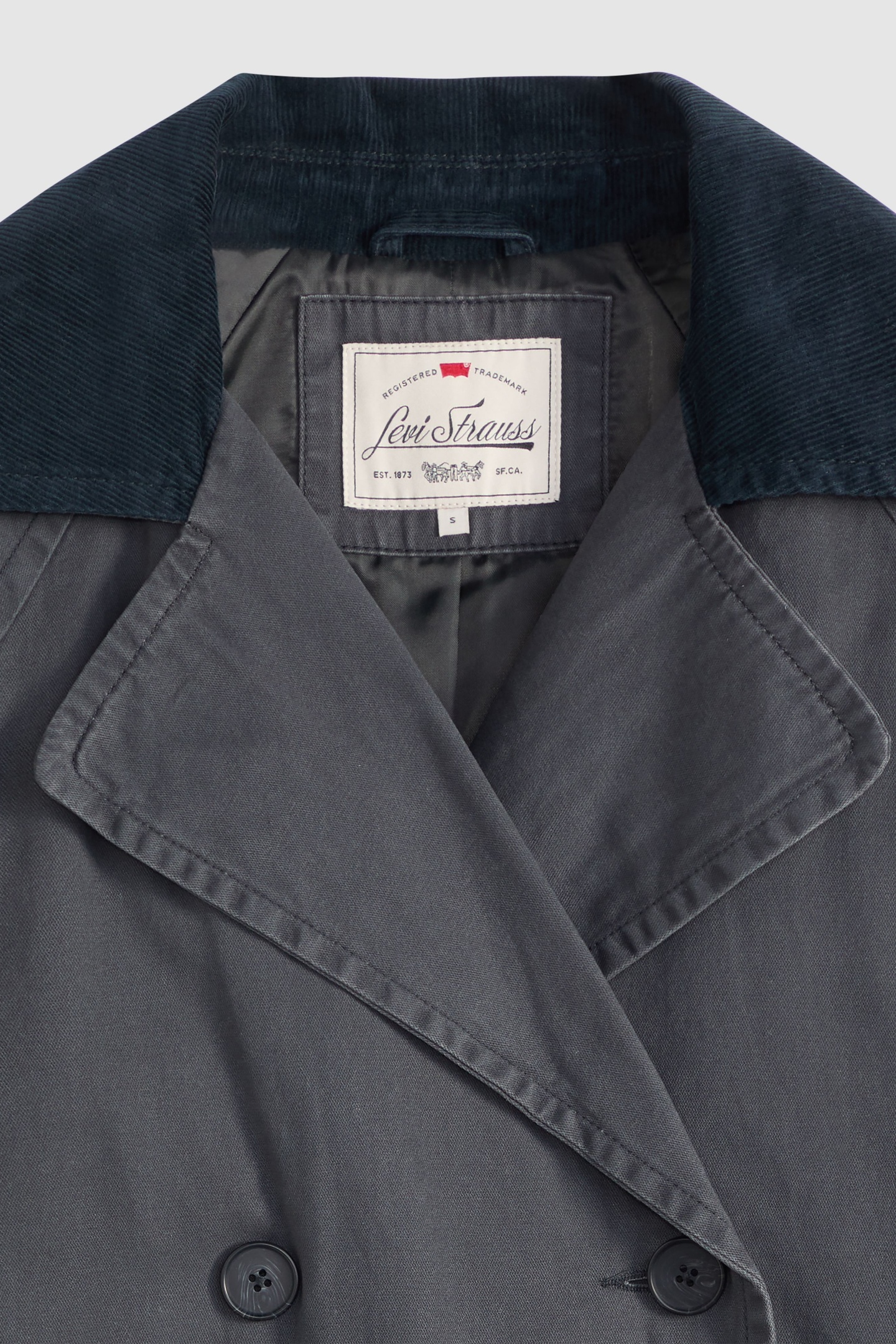 BREE BARN TRENCH COAT GREY 6