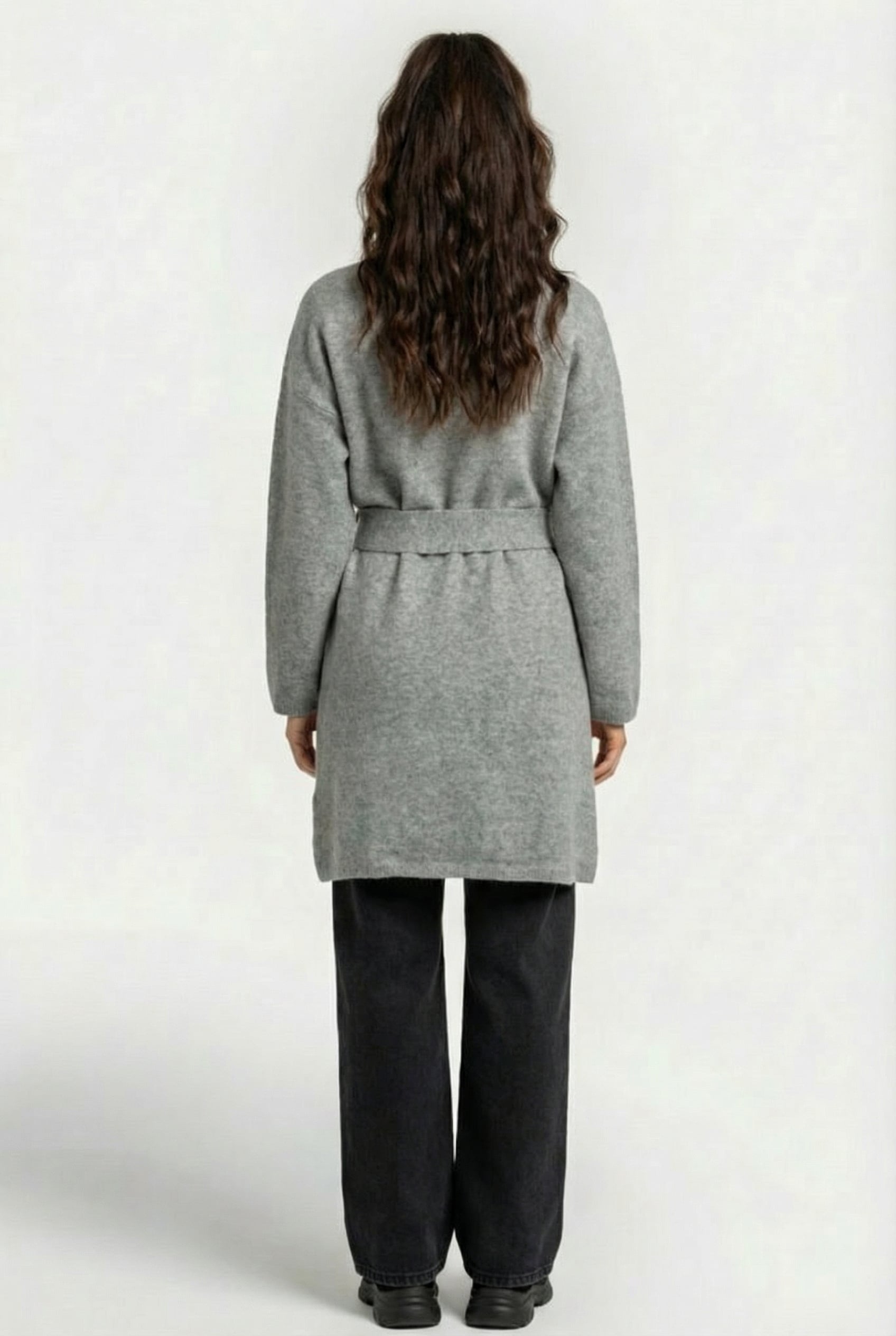 ULLA CARDIGAN LIGHT GREY 2