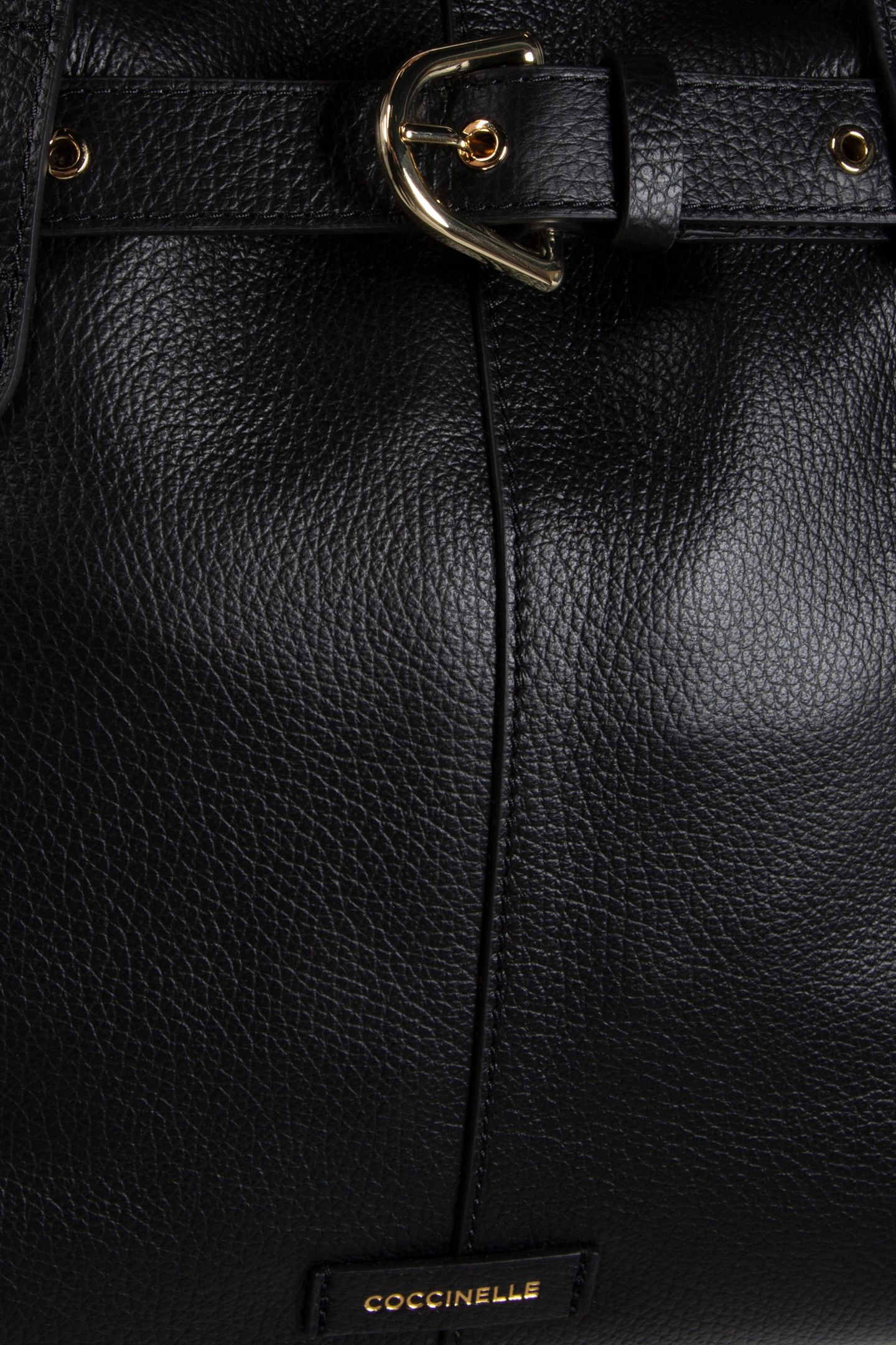 LARGE LEATHER TOTE BAG IN BLACK 5