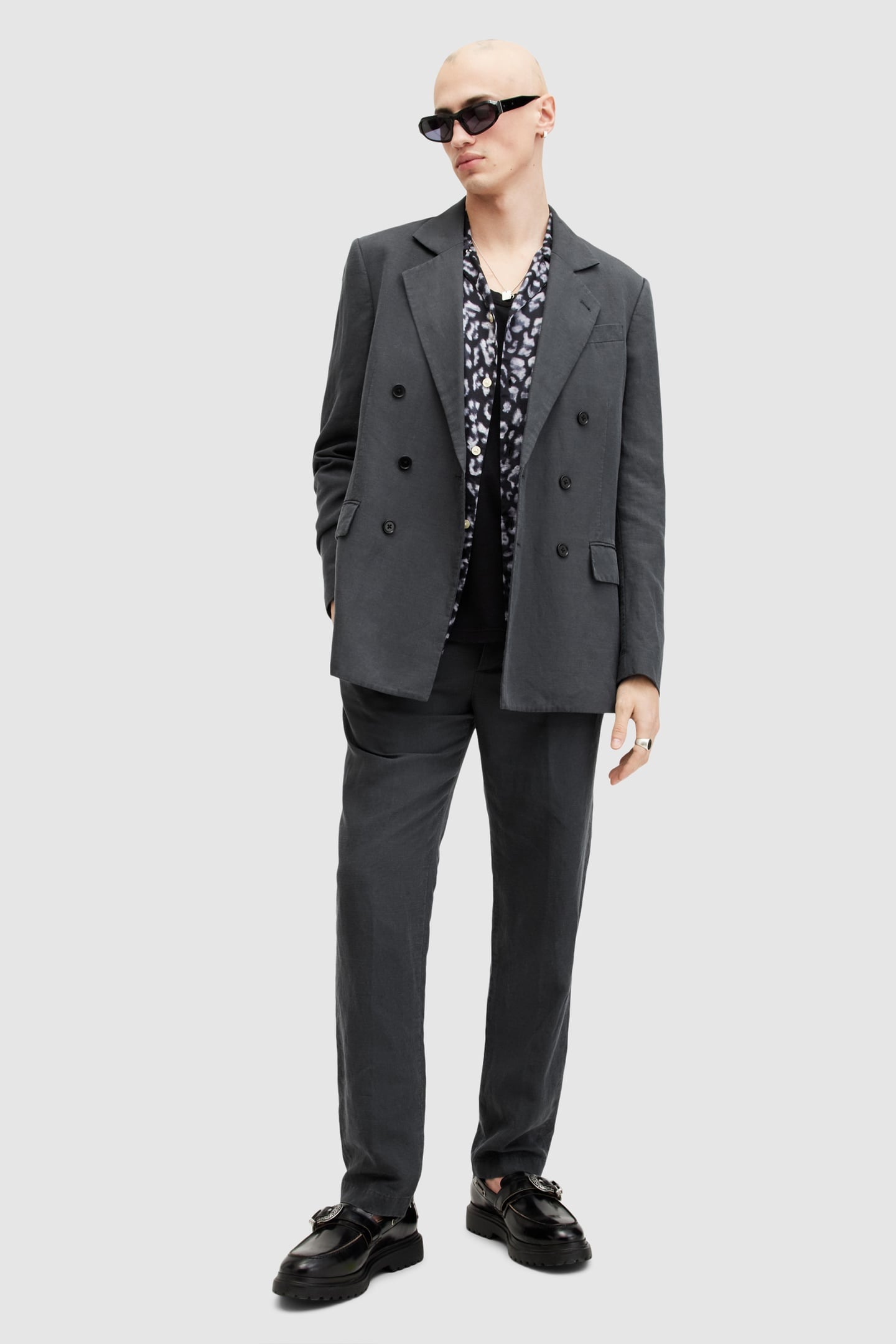 TANSEY BLAZER SLATE GREY 6