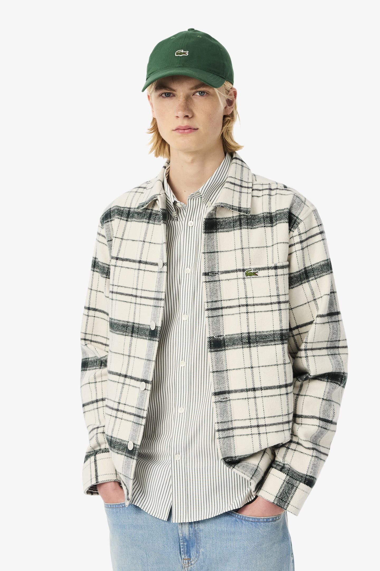 LONG SLEEVE WOVEN SHIRT LAPLAND/SINOPLE 2