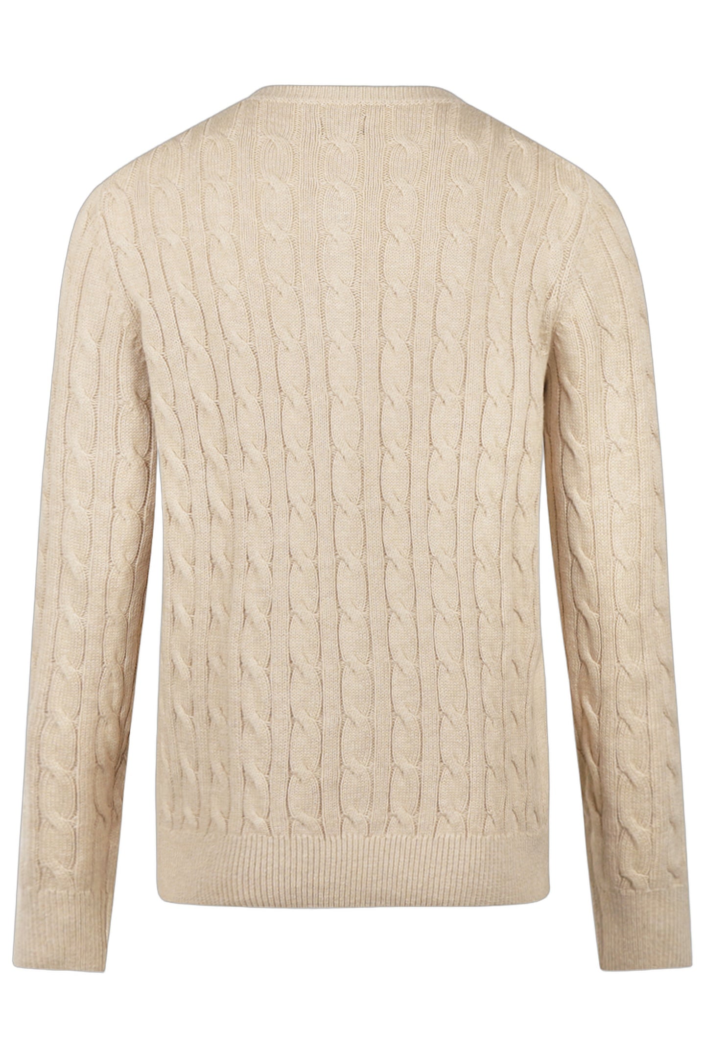 CABLE BUTTON CARDIGAN SAND 4