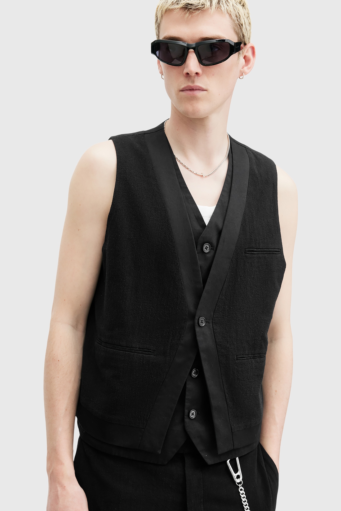 HERON WAITSCOAT BLACK 3