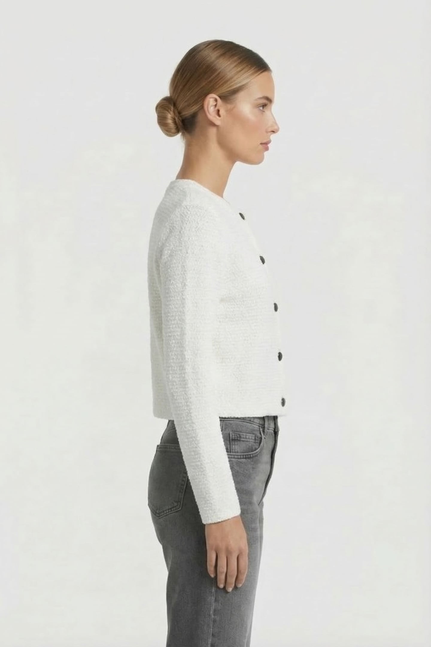 COMMA CARDIGAN WHITE 3