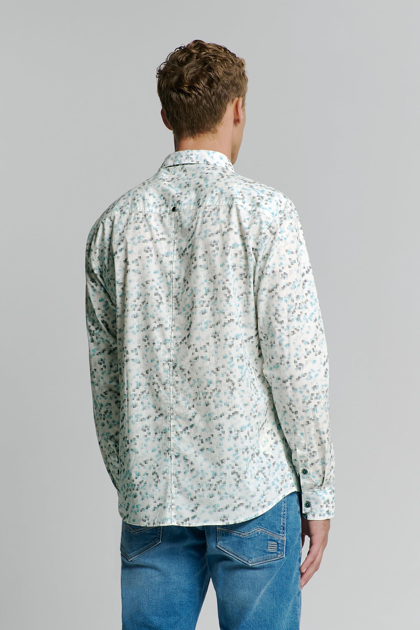 SHIRT STRETCH ALLOVER PRINTED ICE 2