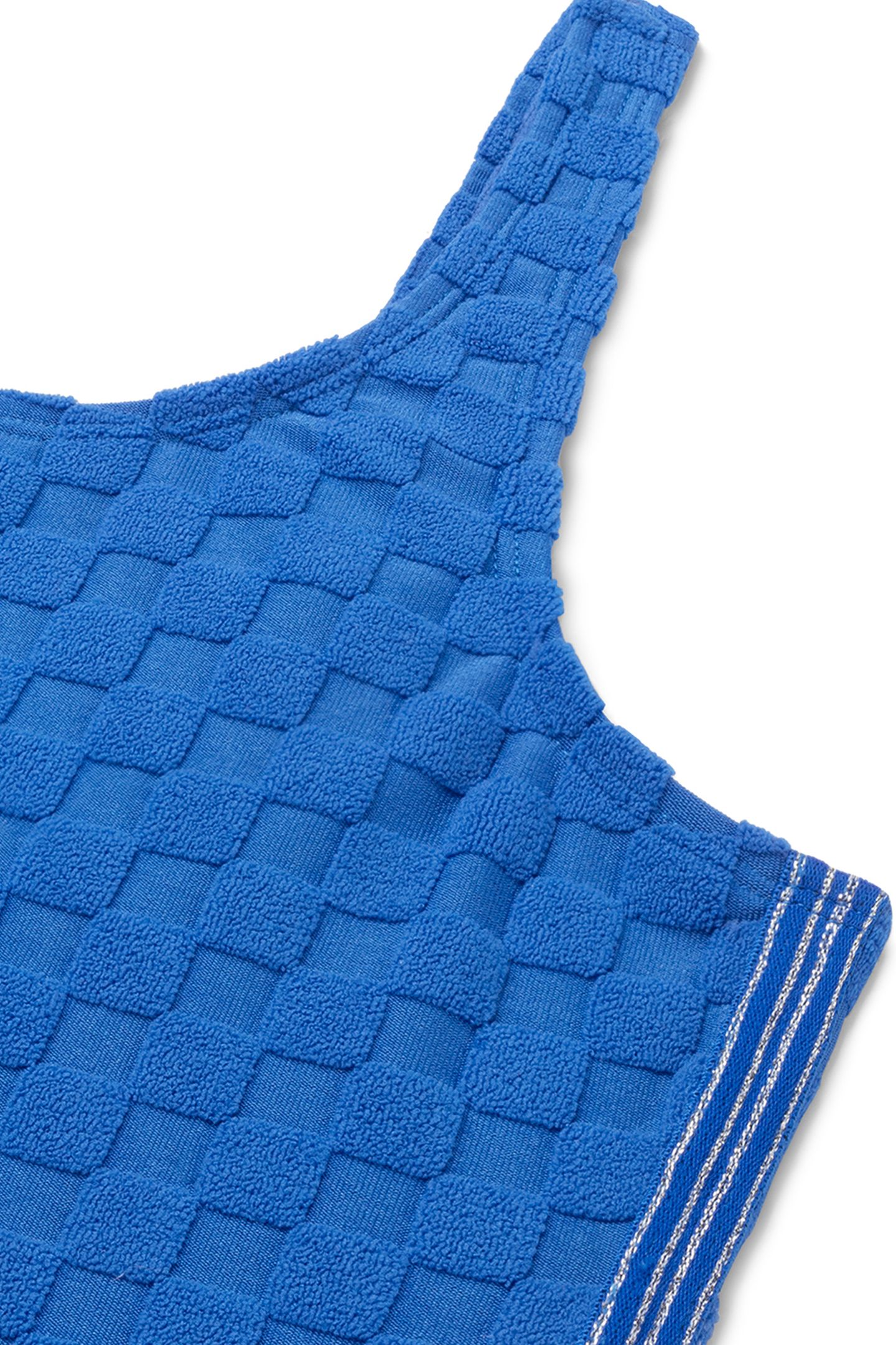 GIRLS RUBIN SWIMSUIT CHECK STRUCTURE ELECTRIC BLUE CHECK 3