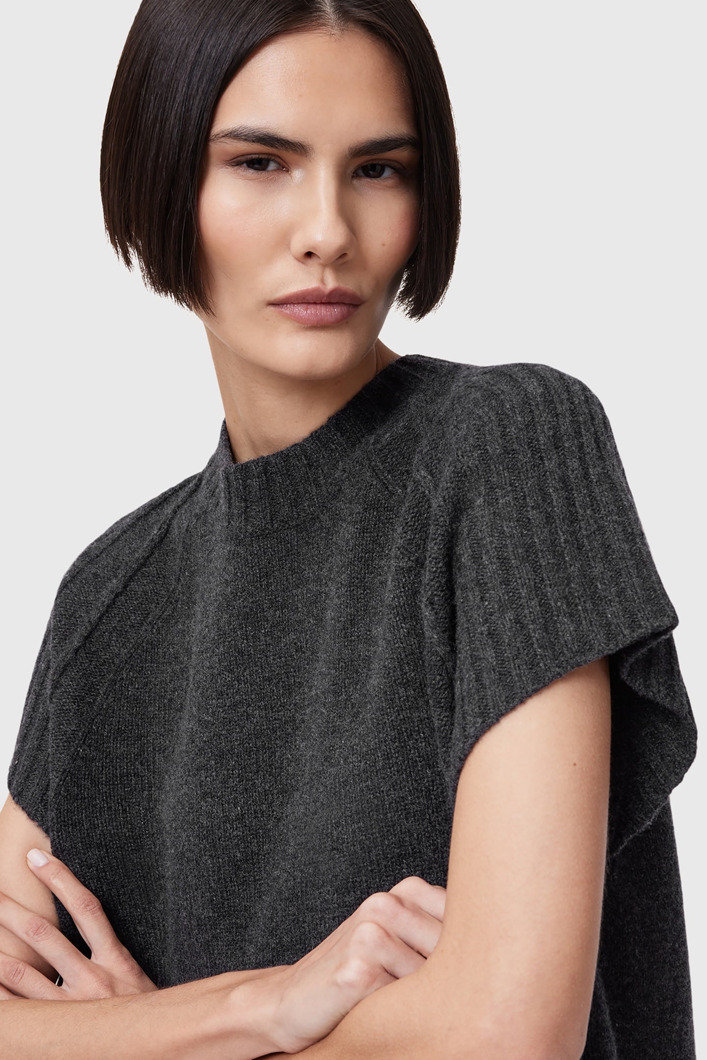 ANTHE TANK CHARCOAL GREY 7
