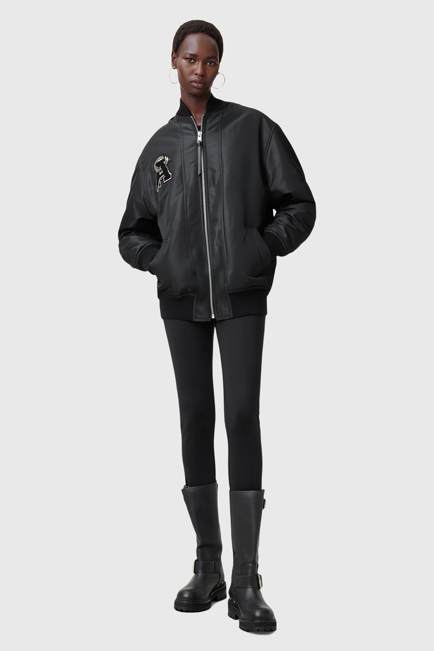 BETTIE BOMBER BLACK 3