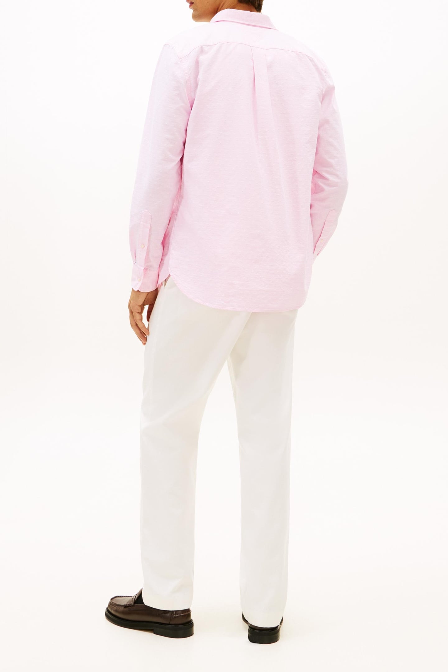 OXFORD DOBBY REGULAR FIT SHIRT ROSE PETAL/ALLOVER 3