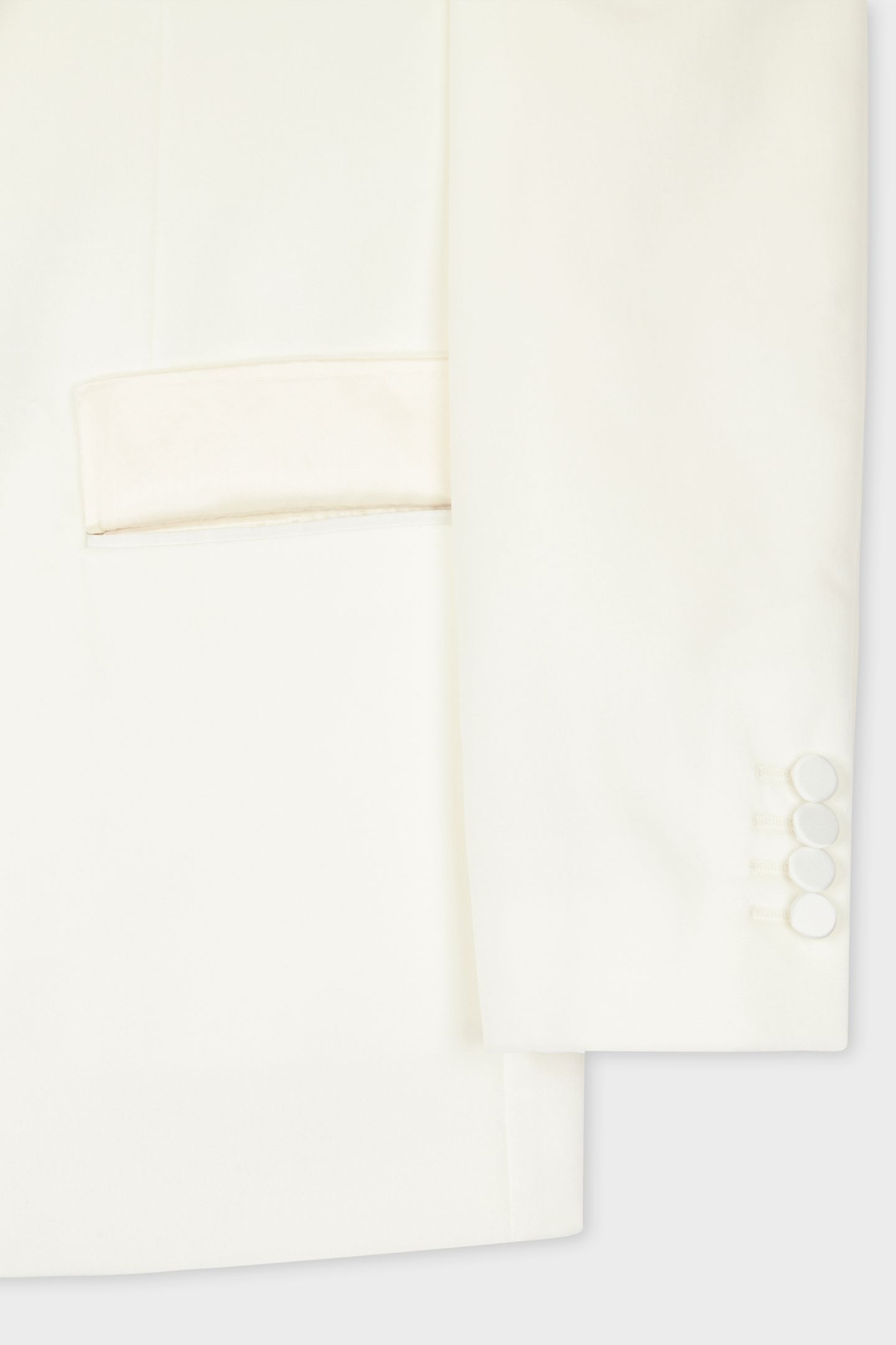 EVENING 1BTN JACKET WHITE 4