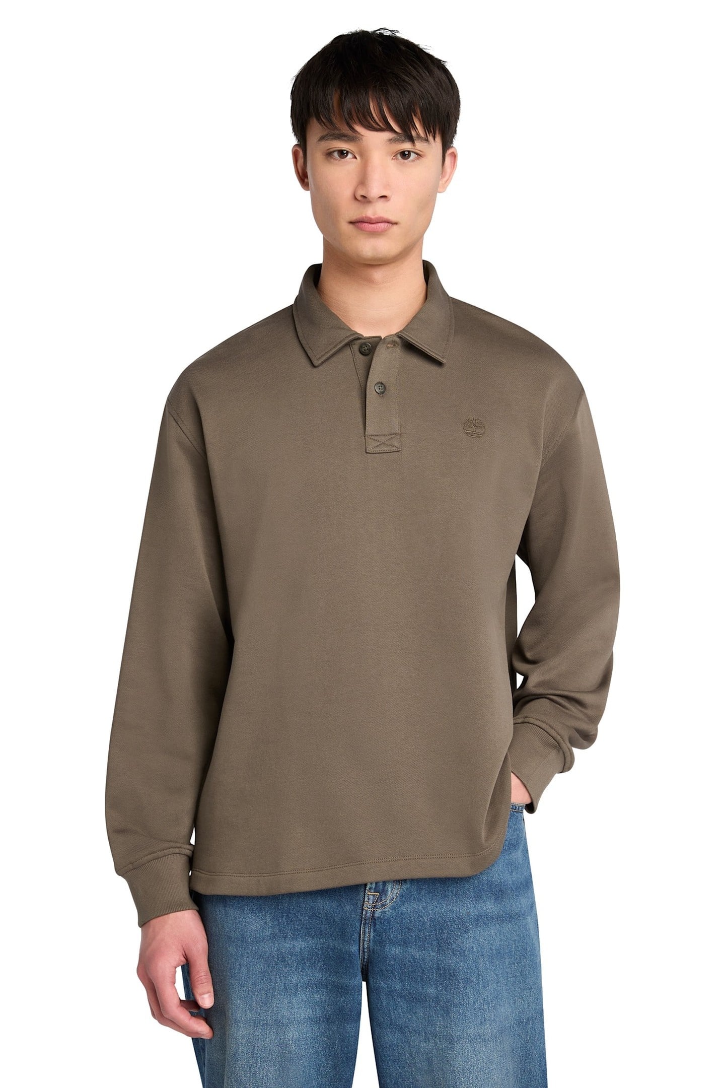 POLO SWEATSHIRT CHOCOLATE CHIP 1