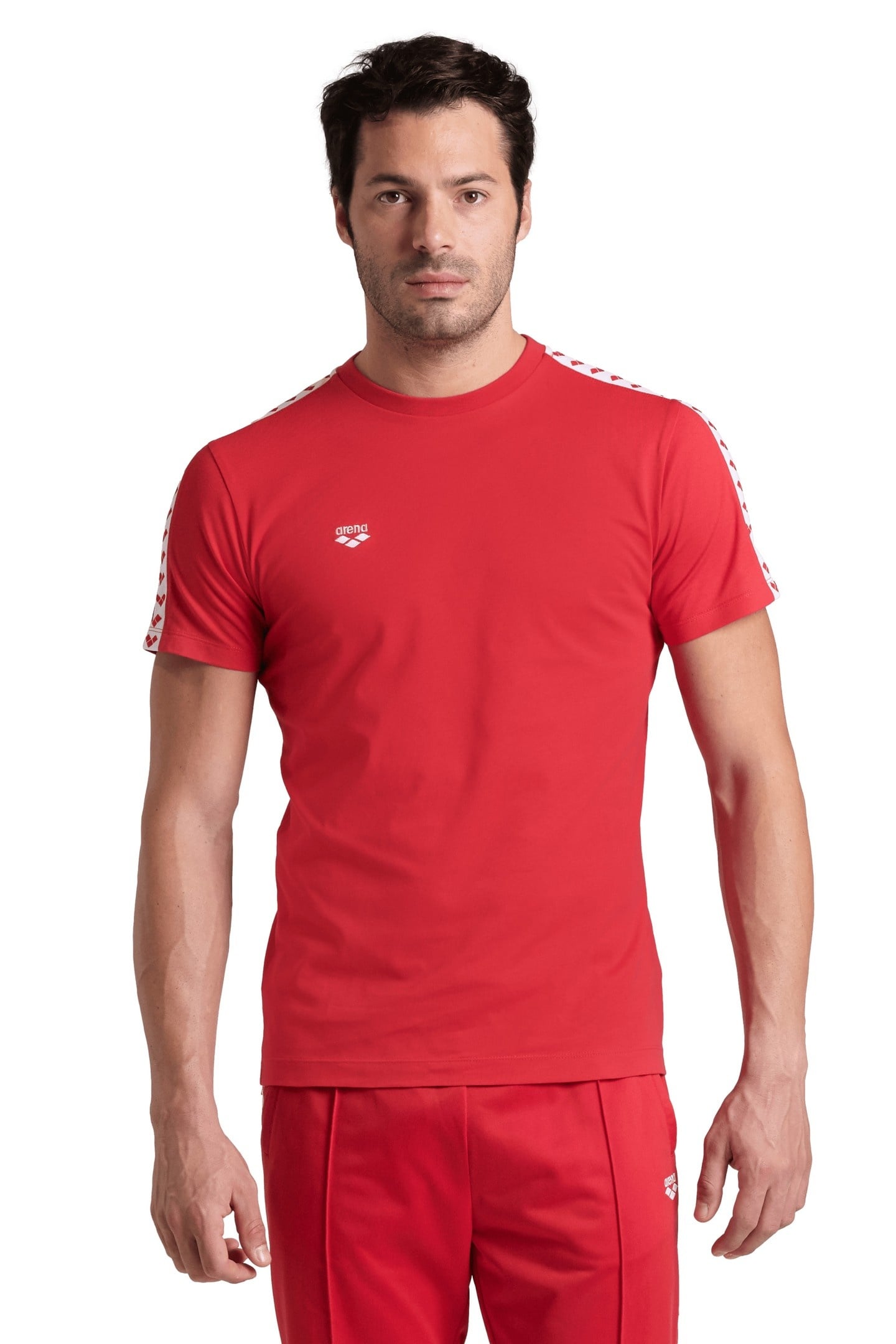 M T-SHIRT TEAM RED-WHITE-RED 2