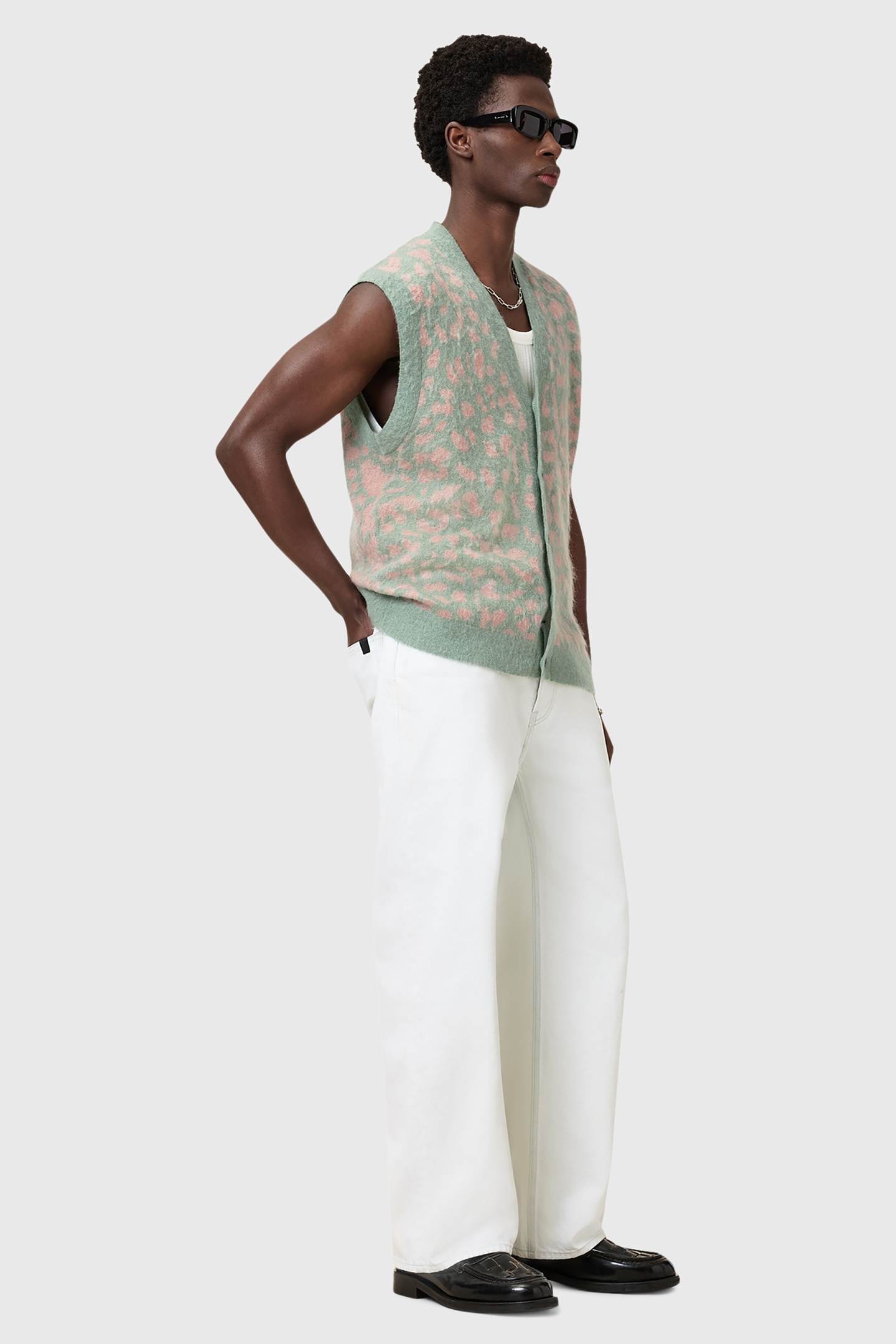 SERGE TANK MINERAL GREEN 5