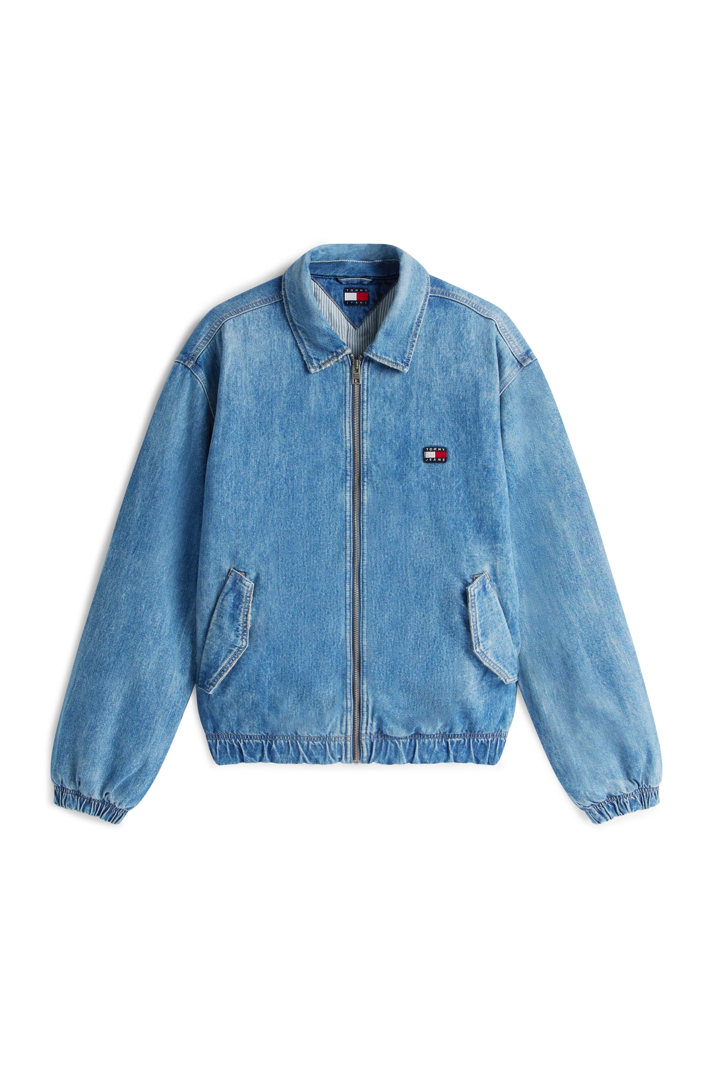 ESSENTIAL PADDED JACKET DENIM MEDIUM 4