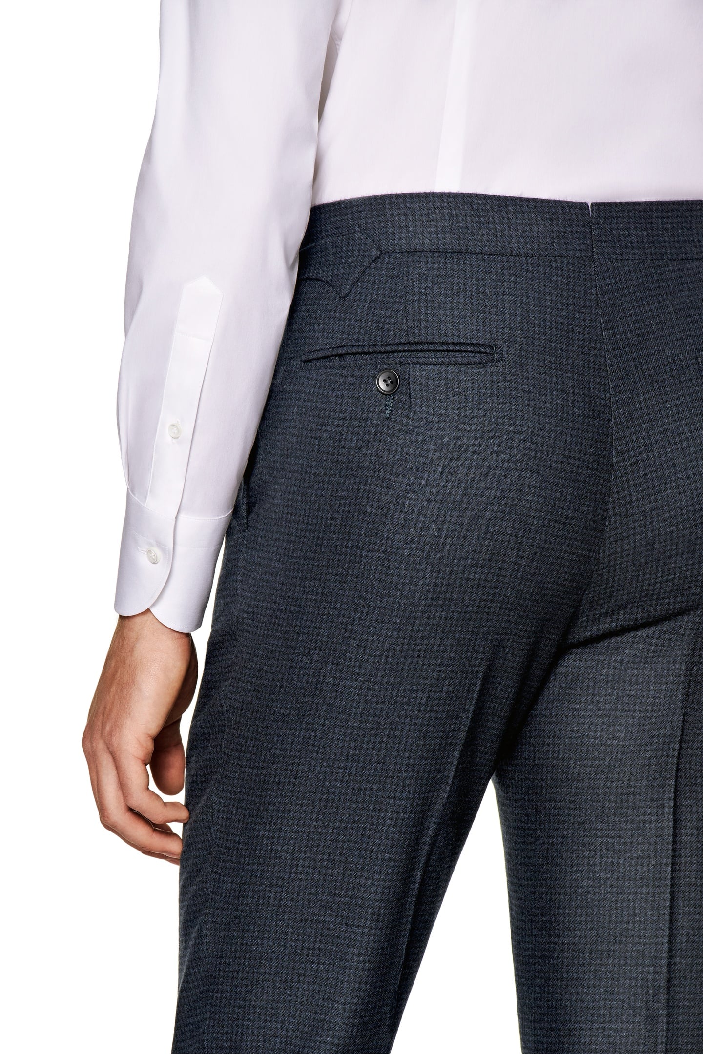 SUIT NAVY WOOL CASHMERE NAVY 10