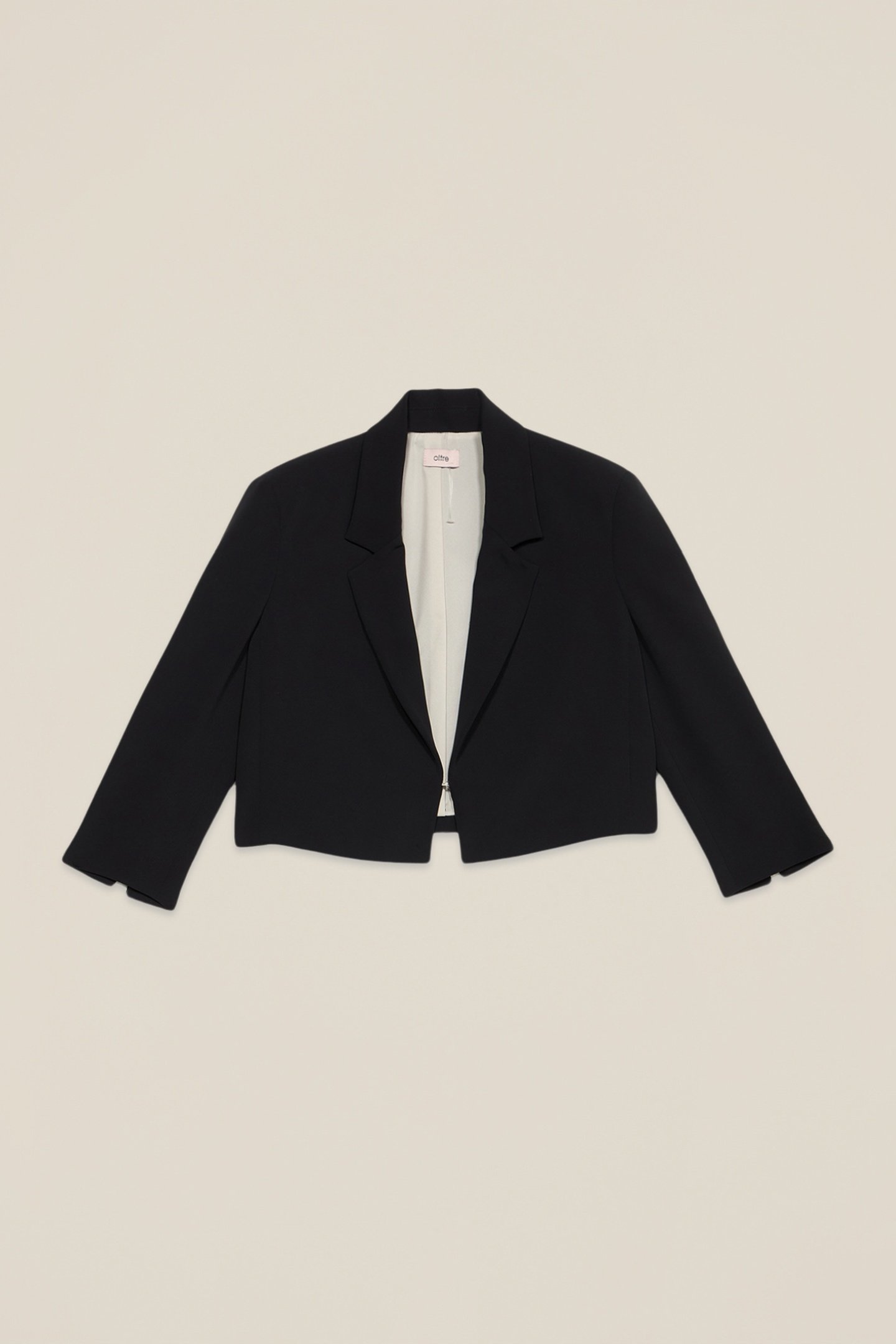 CROPPED BLAZER BLACK 3