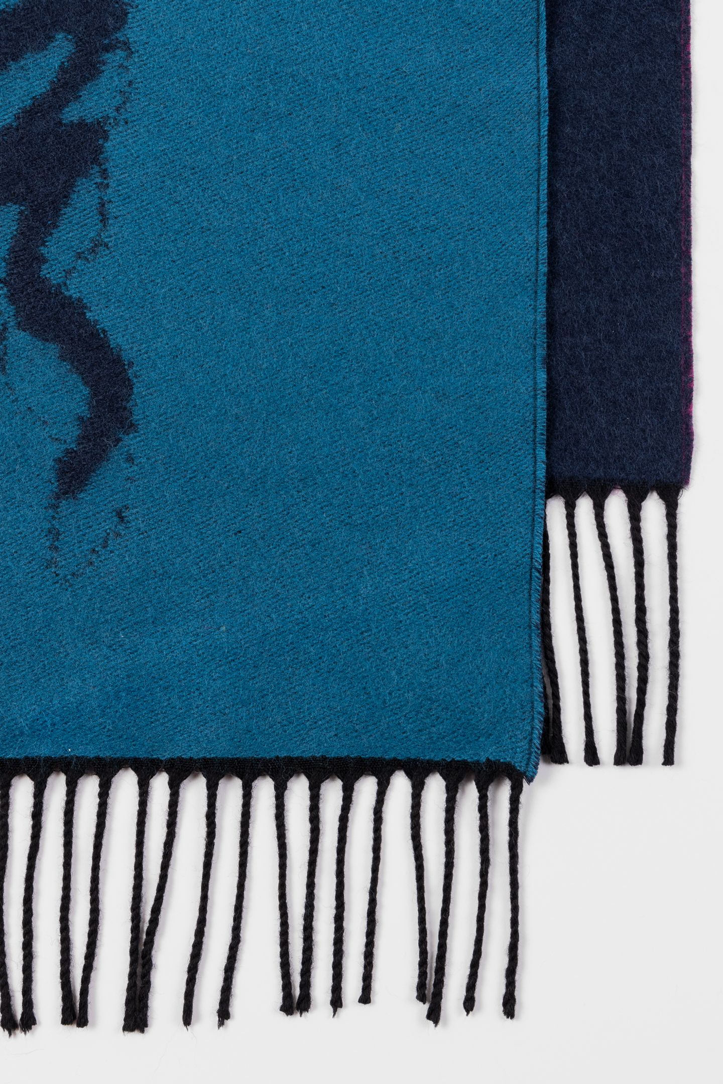 SCARF LOGO COLOR BLOCK NAVY 3