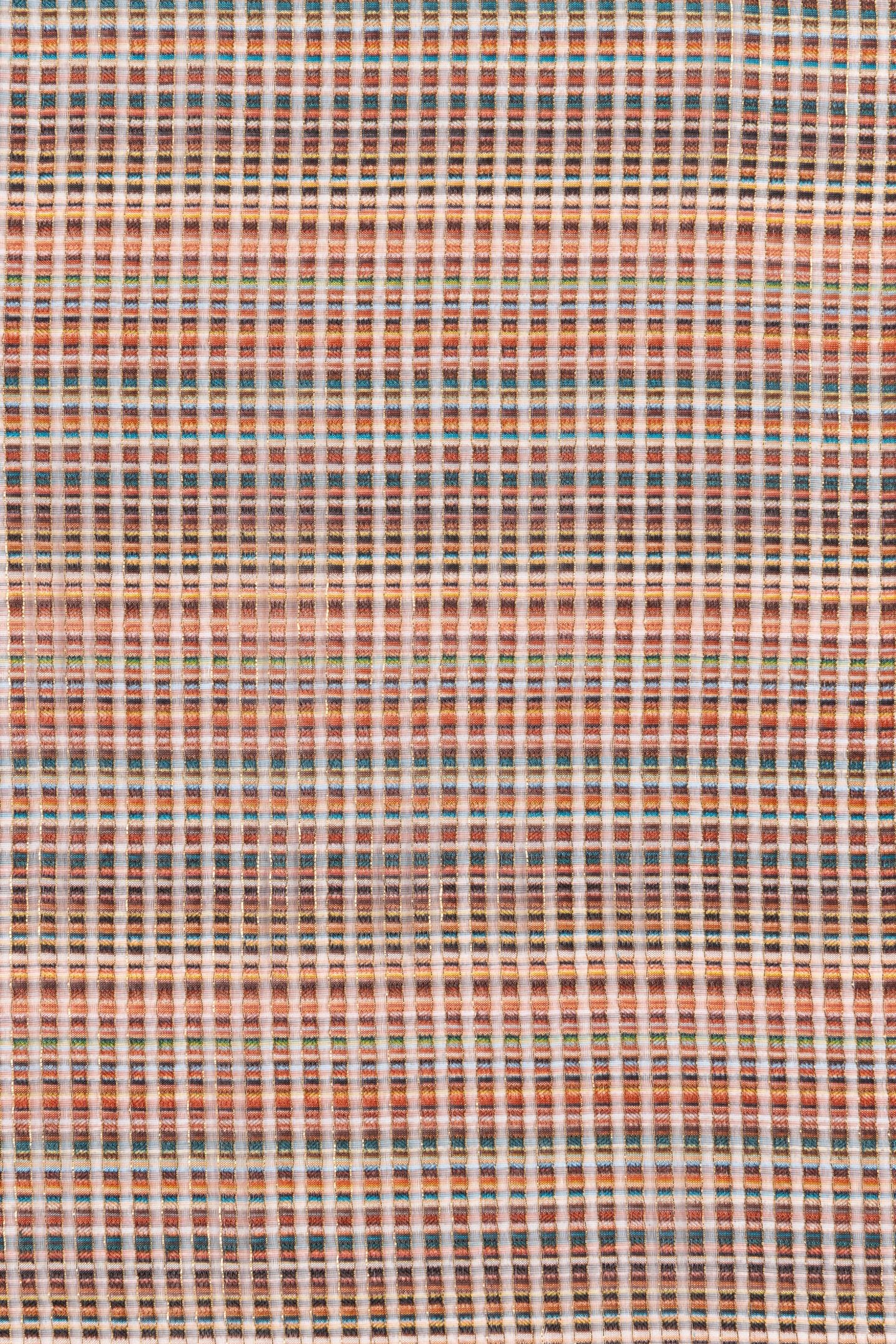 WOSCARF SHINY SIGNT MULTI COLOURED 5