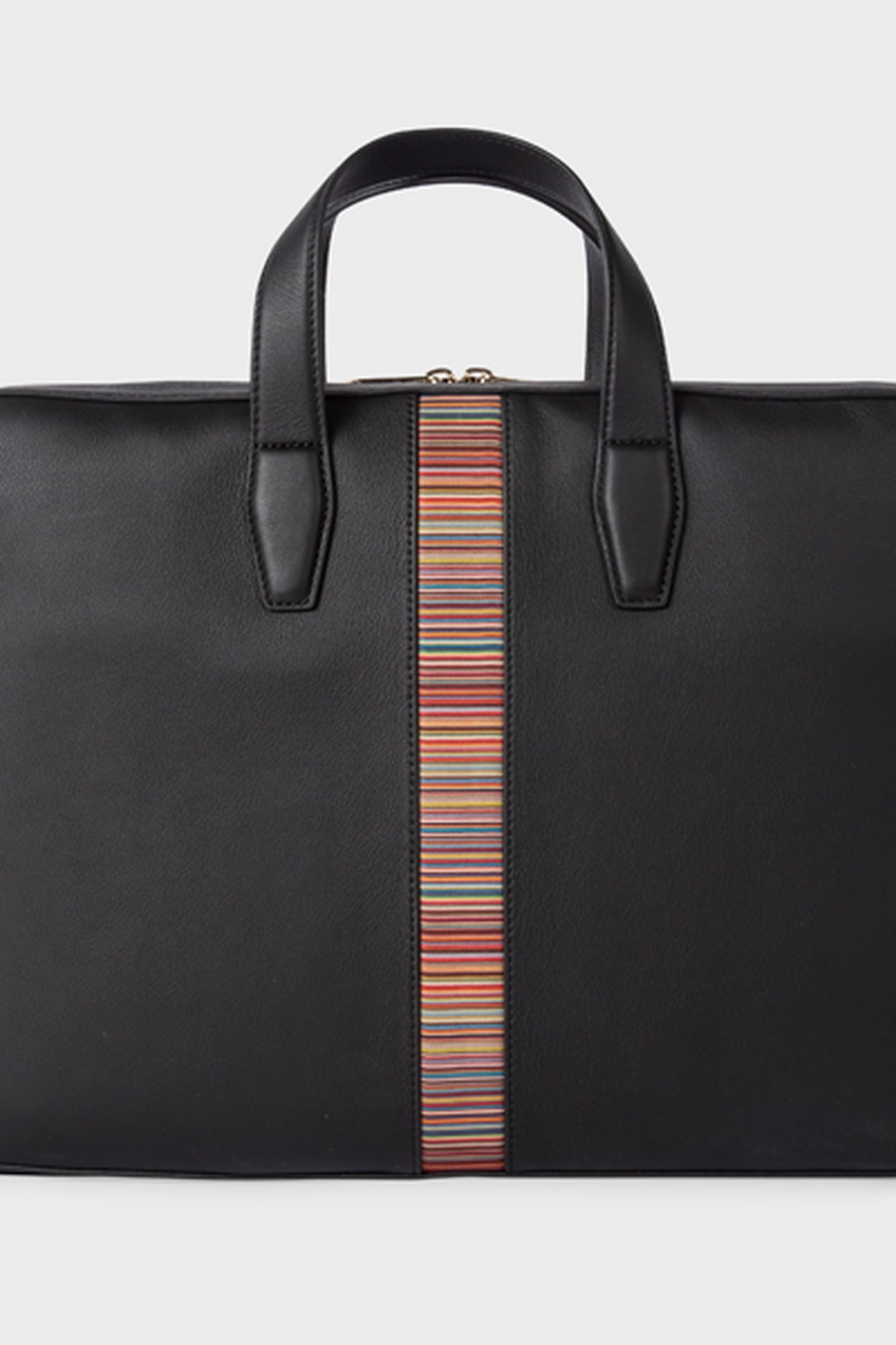 BAG FOLIO STRIPED BLACK 5