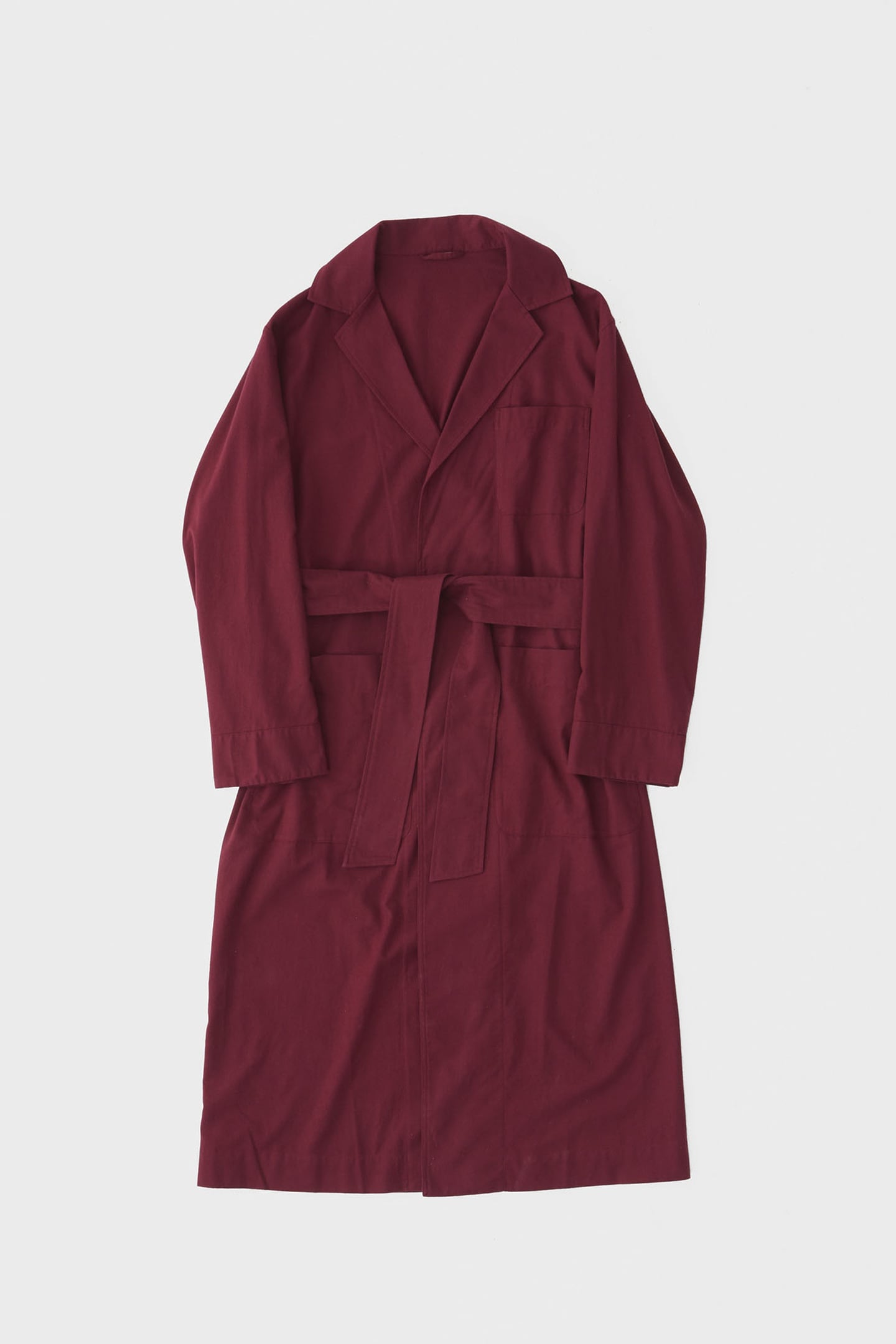UNISEX FLANNEL, DRESSING GOWN BEYOND RED 6
