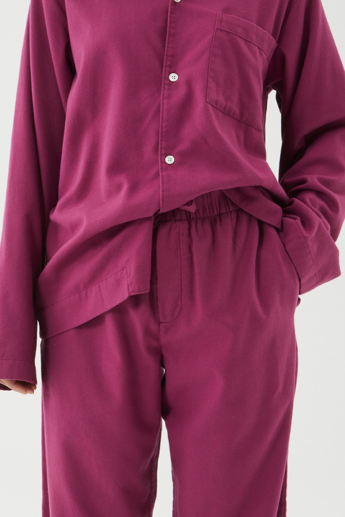 UNISEX FLANNEL, PYJAMAS PANTS GRAPE 9