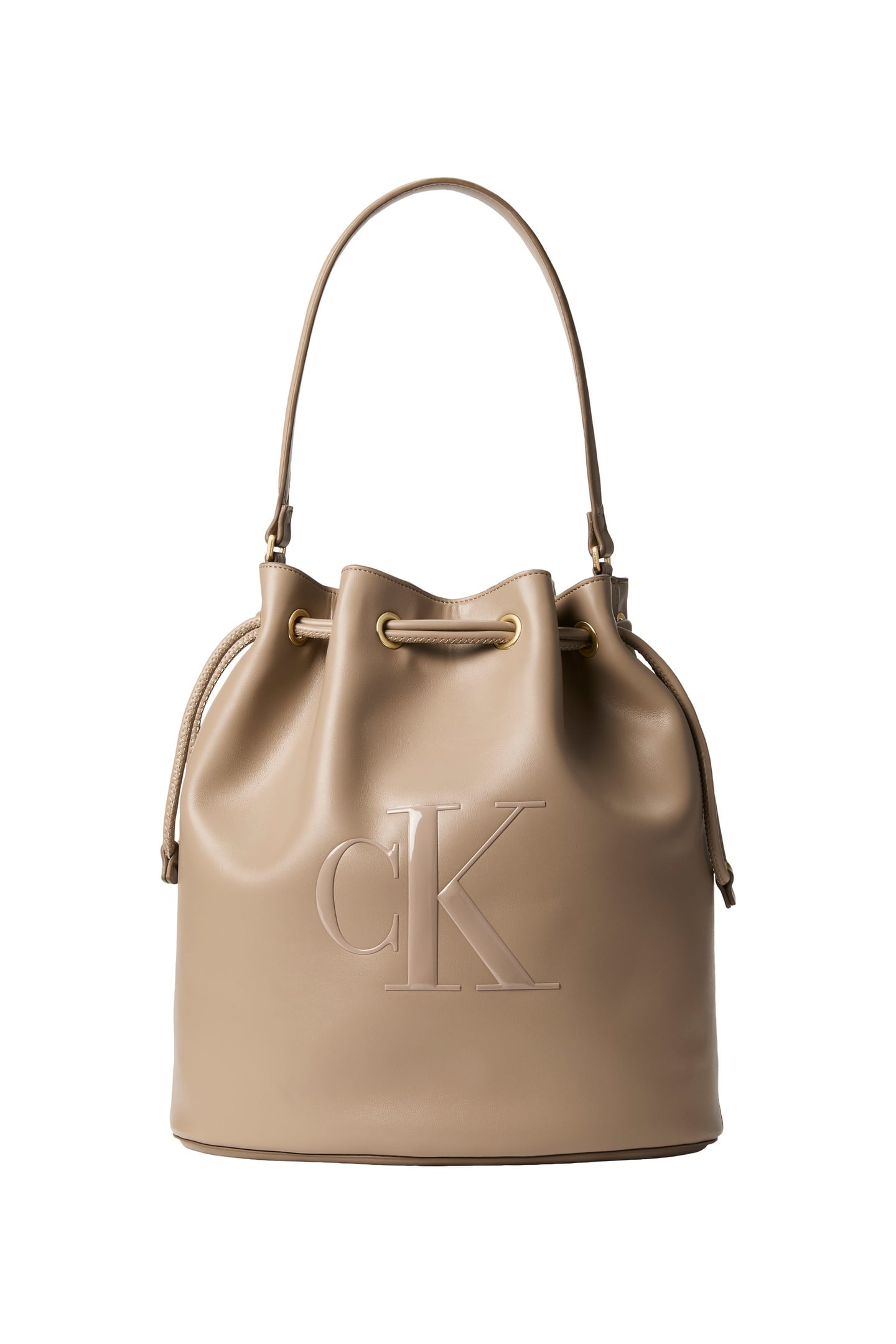 BOLD LARGE BUCKET BAG DESERT TAUPE 1