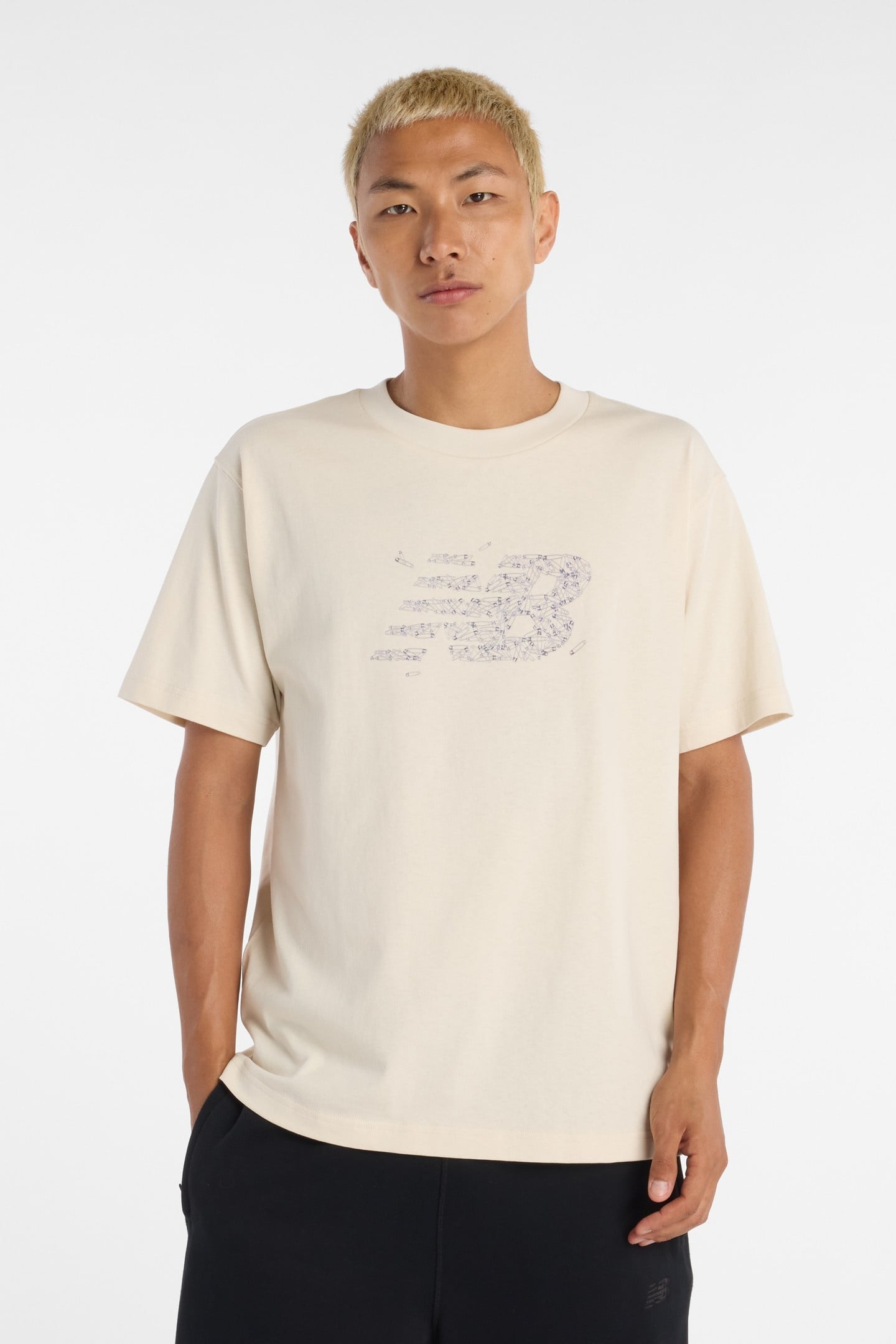 ATHLETICS RUNNERS PIN T-SHIRT LINEN 1