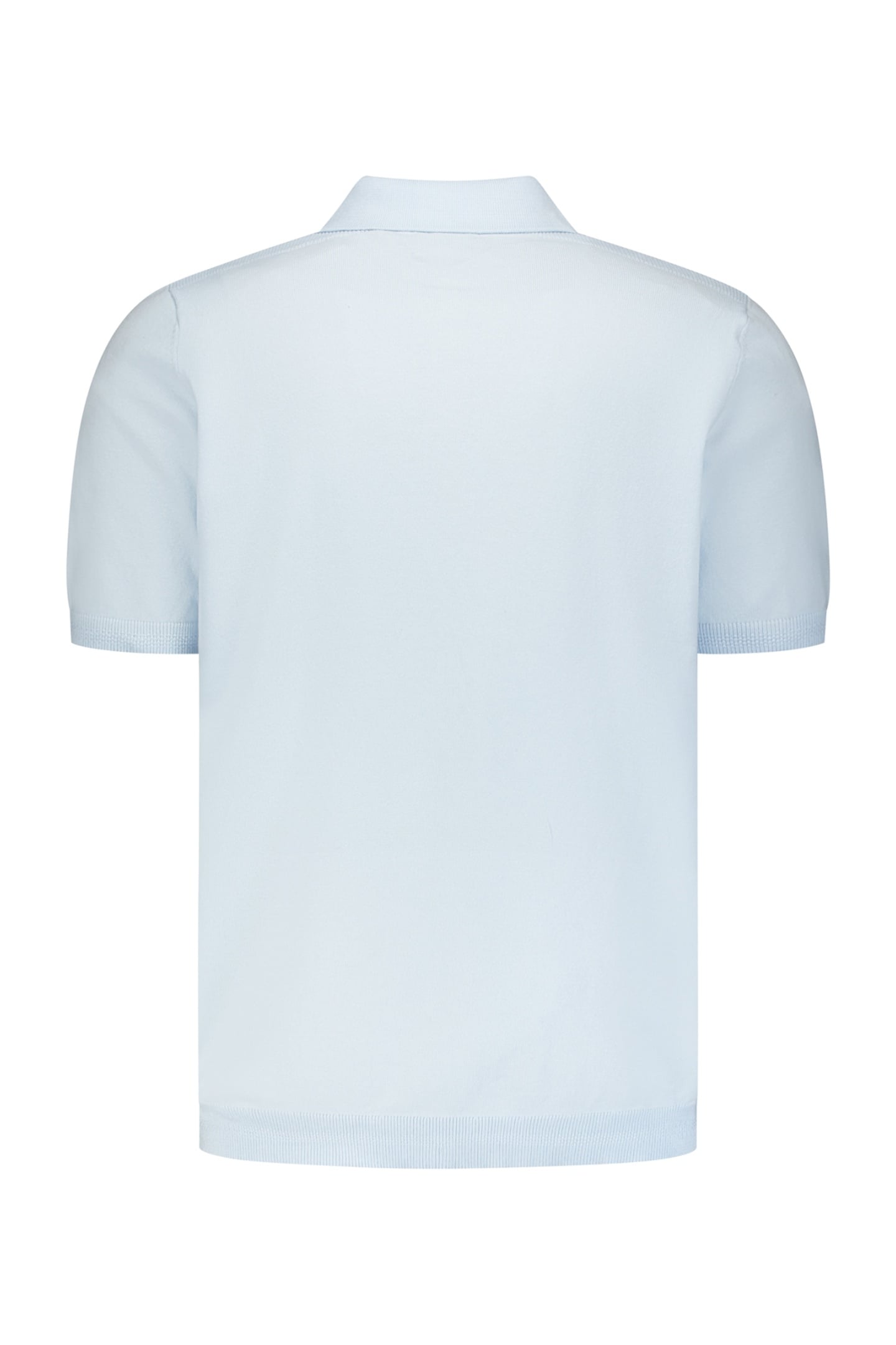 PULLOVER SHORT SLEEVE POLO BUTTON SKY 2