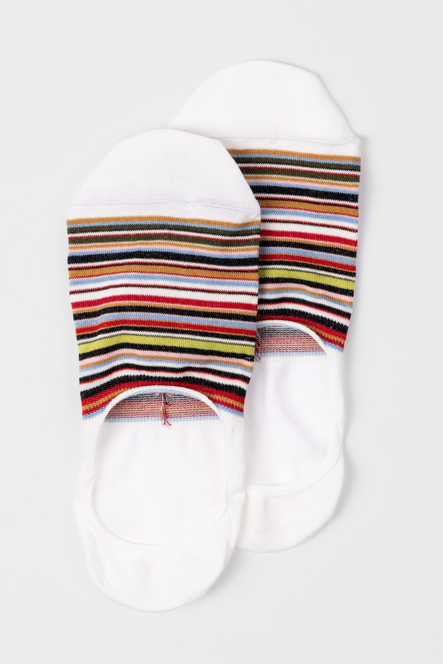 SOCK NO SHOW SIGNATURE OFF WHITE 4