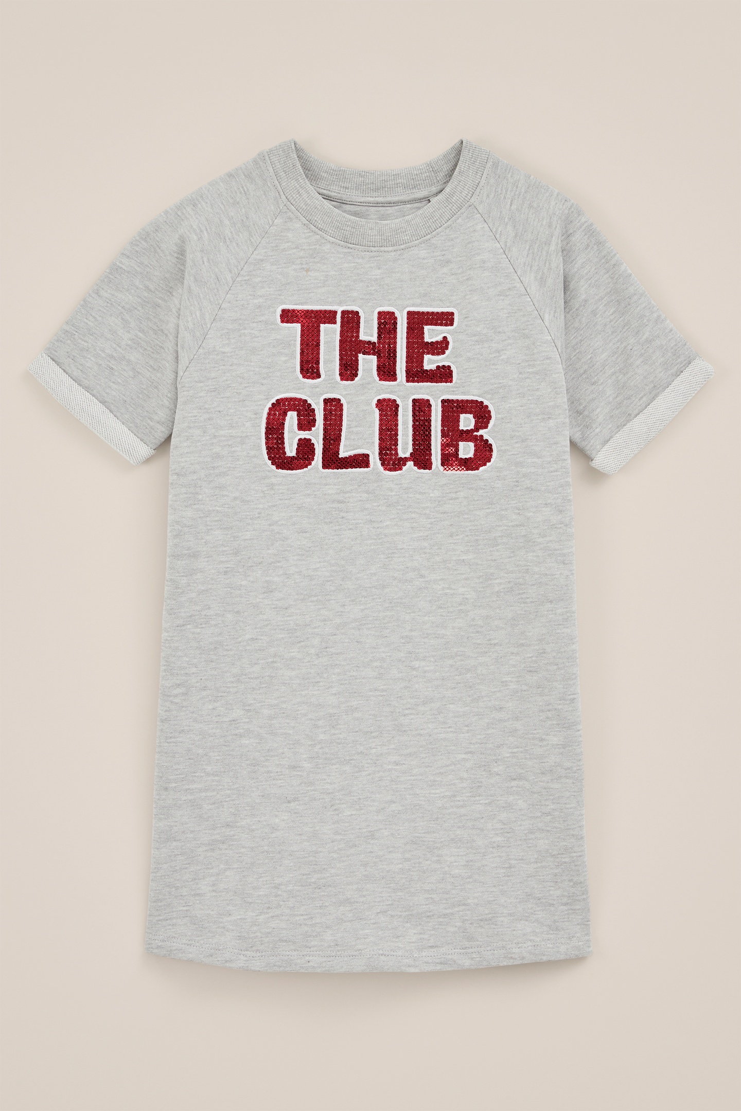 DRESS MID LENGTH GREY 2