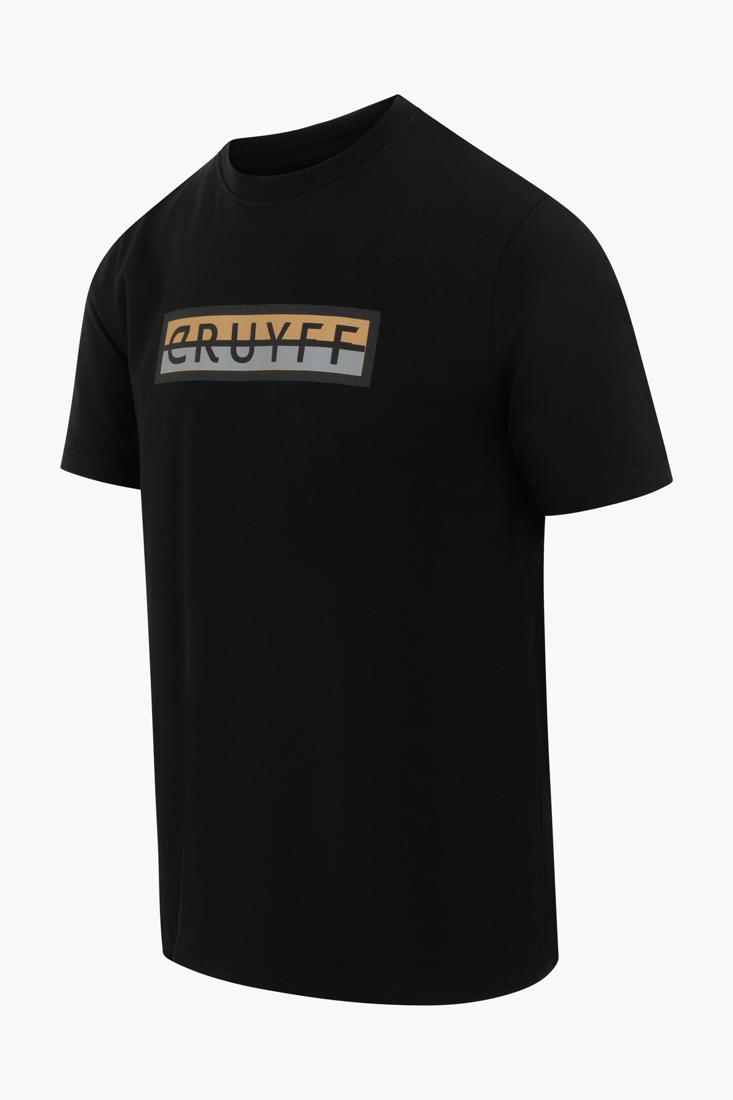 CRUYFF ID TEE BLACK/GOLD 3