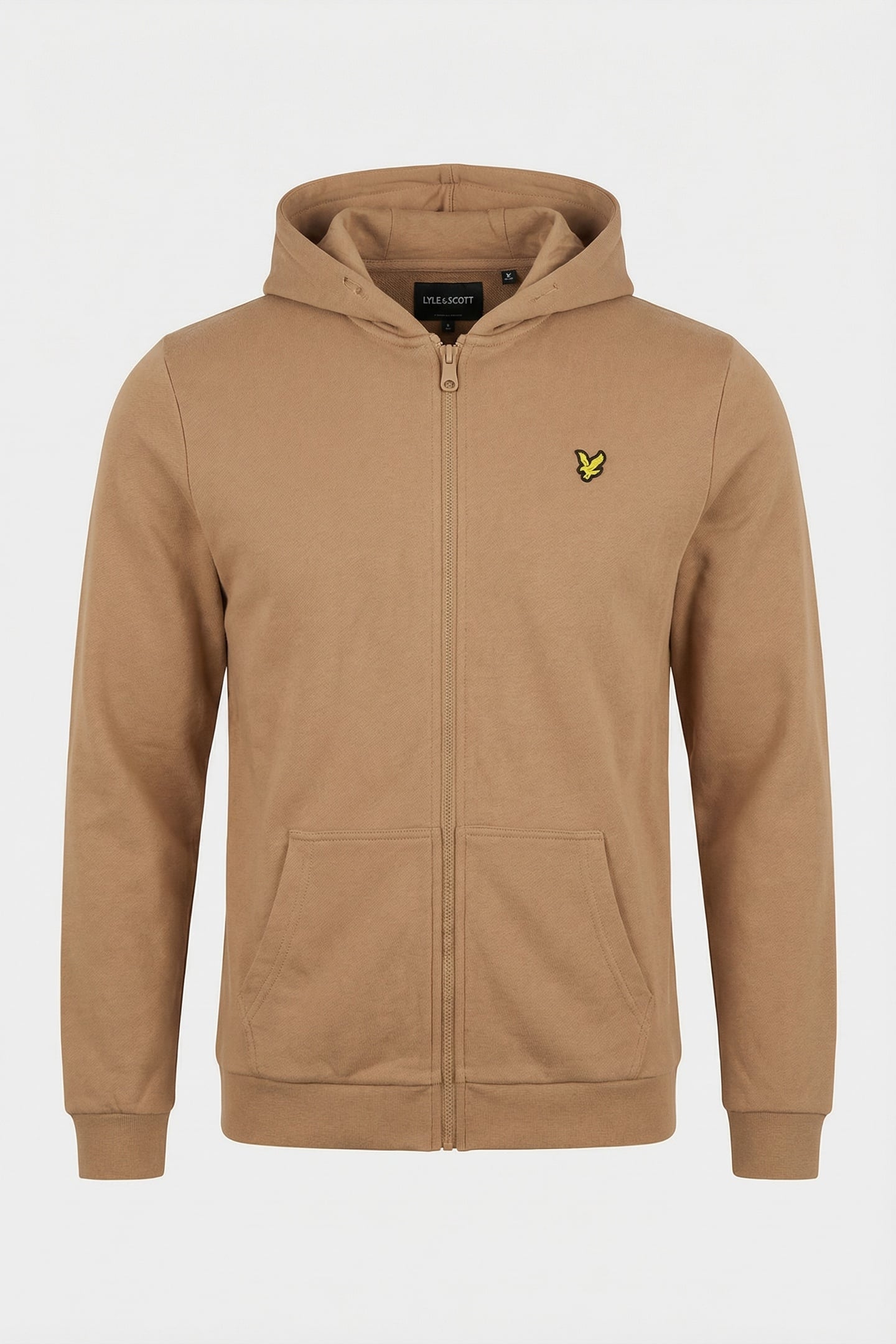 ZIP THROUGH HOODIE TIGERS EYE 1